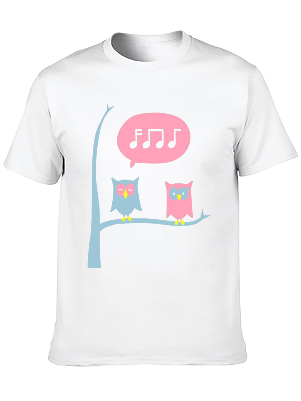 Singing Owl T-Shirt - Cute Graphic Tee