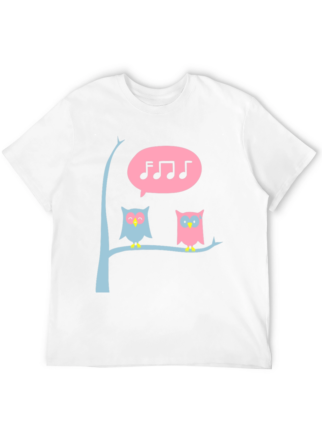 Singing Owl T-Shirt - Cute Graphic Tee