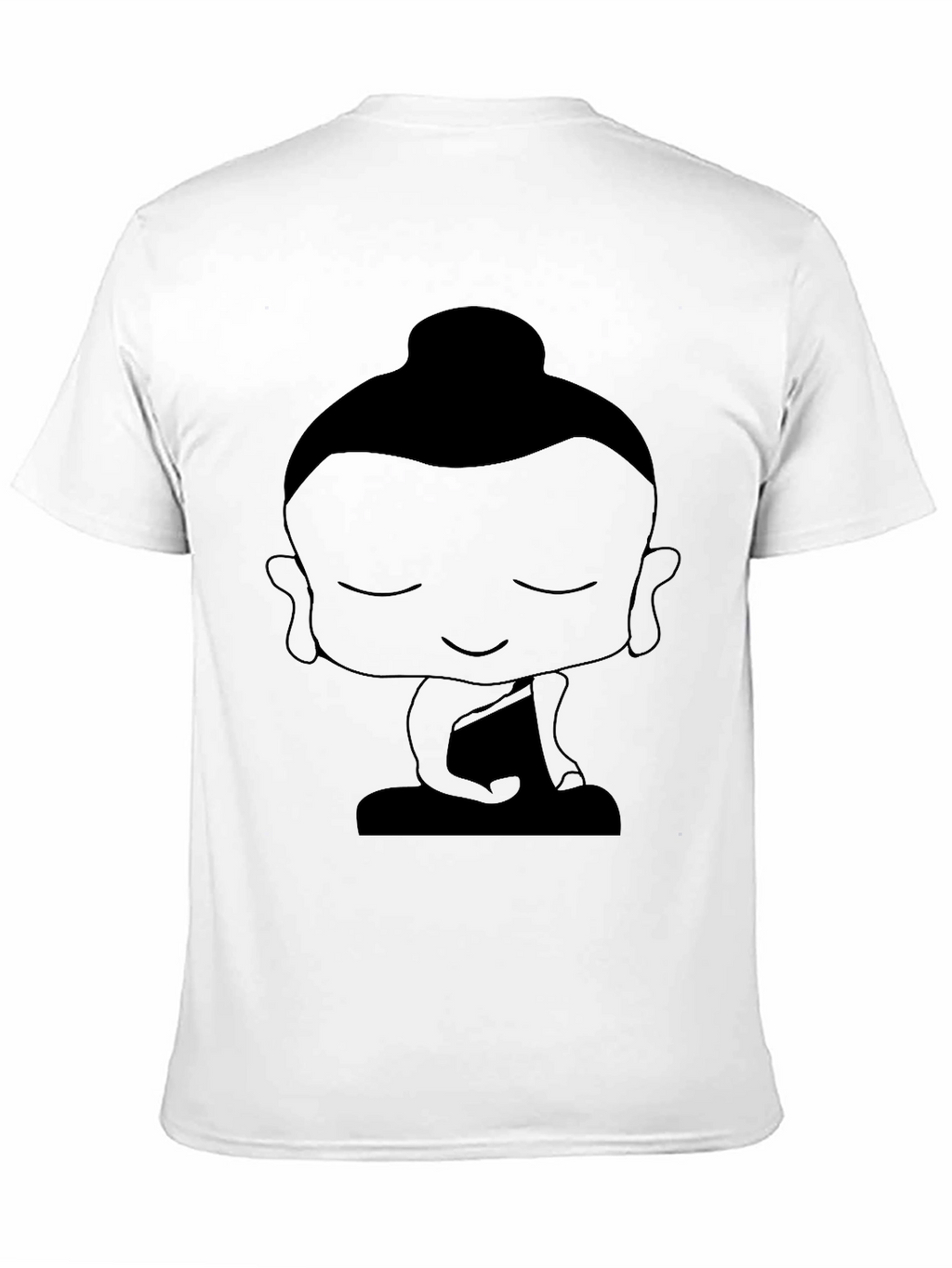 Buddha Graphic Black T-Shirt - Relaxed Fit