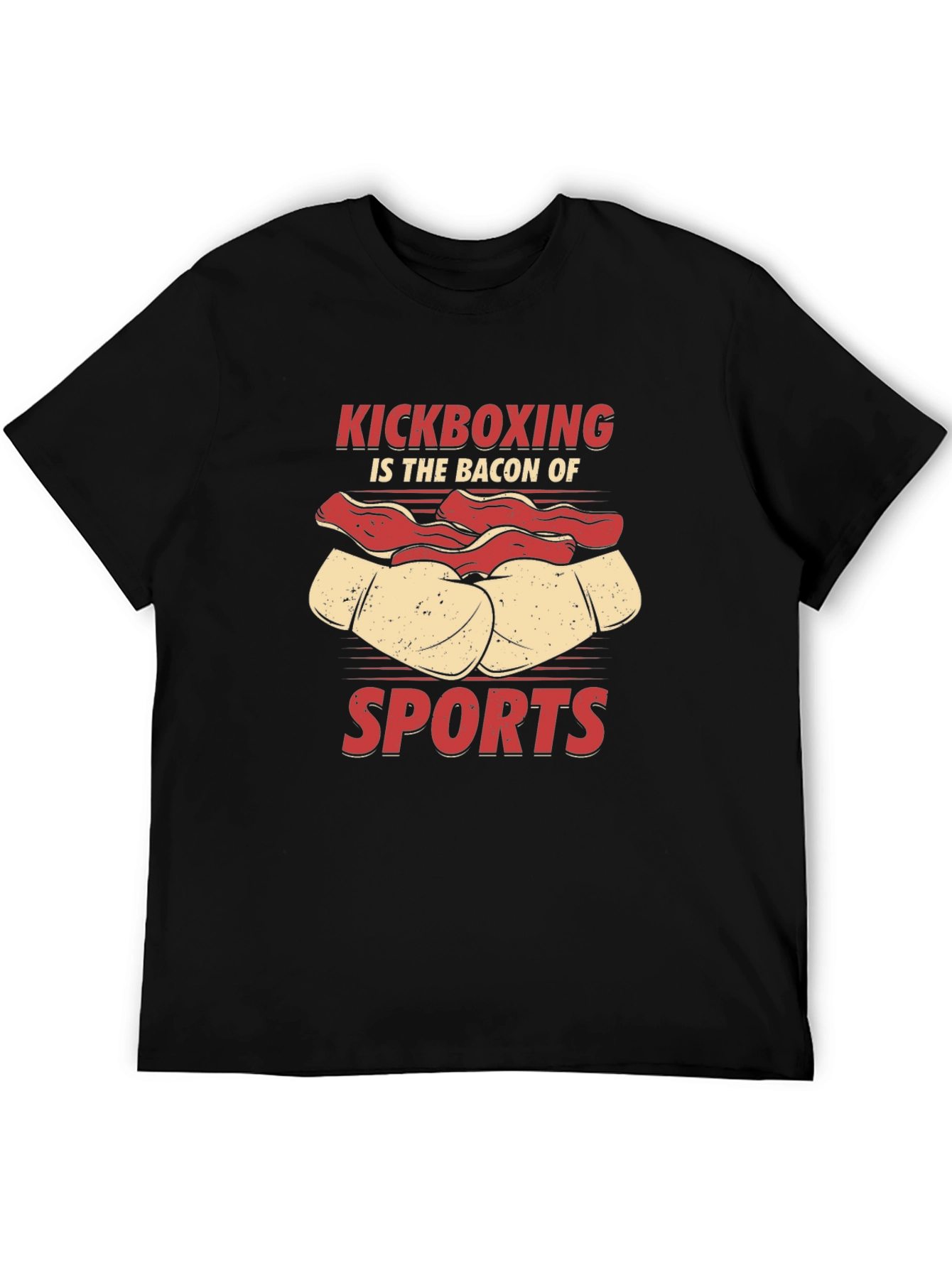 Kickboxing Bacon Sports T-Shirt