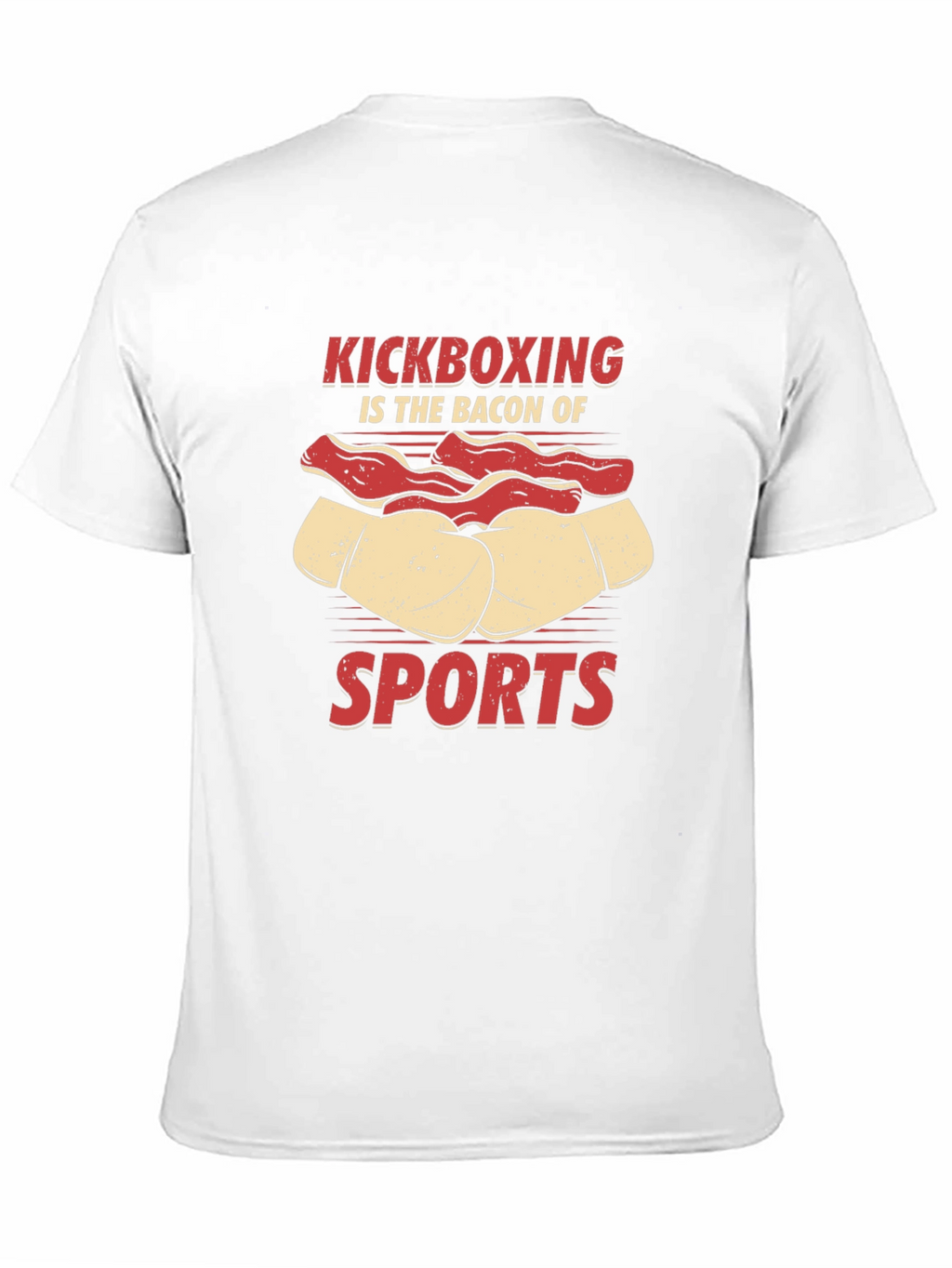 Kickboxing Bacon Sports T-Shirt