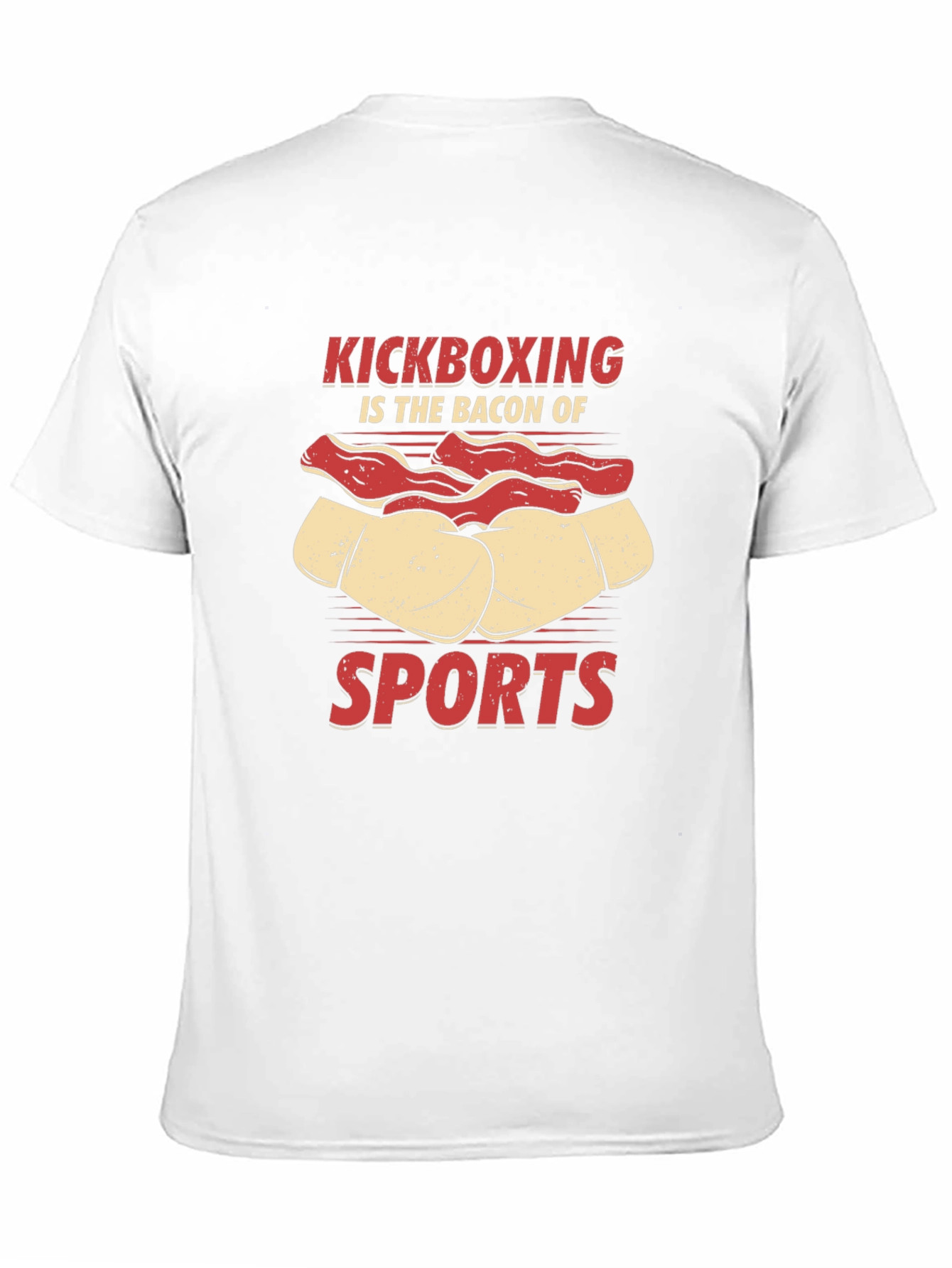 Kickboxing Bacon Sports T-Shirt