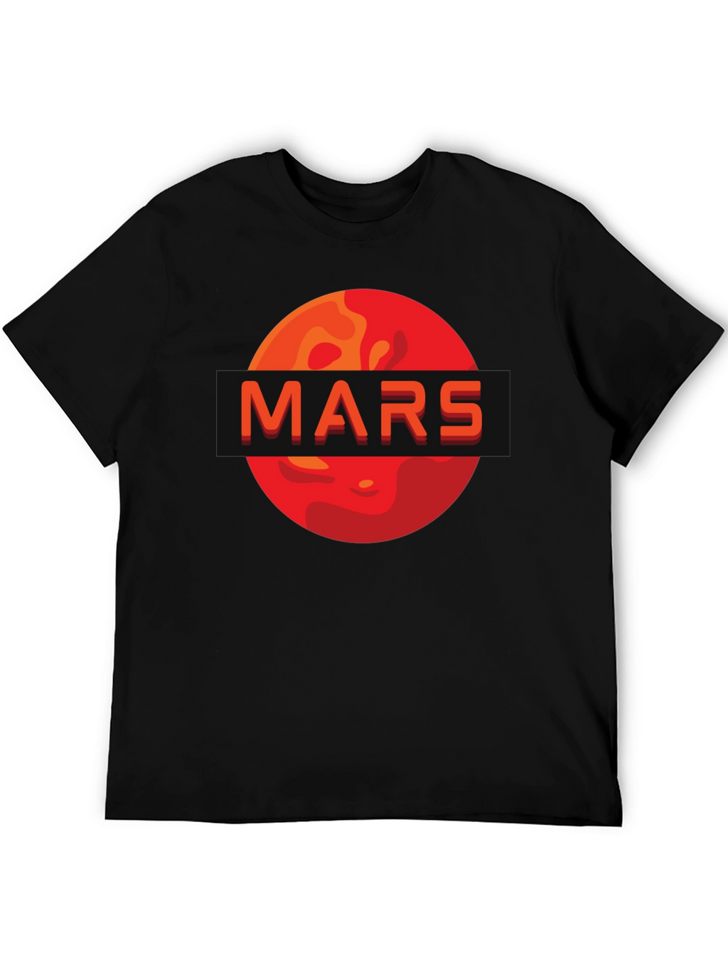 Mars Graphic Tee - Space Exploration Design
