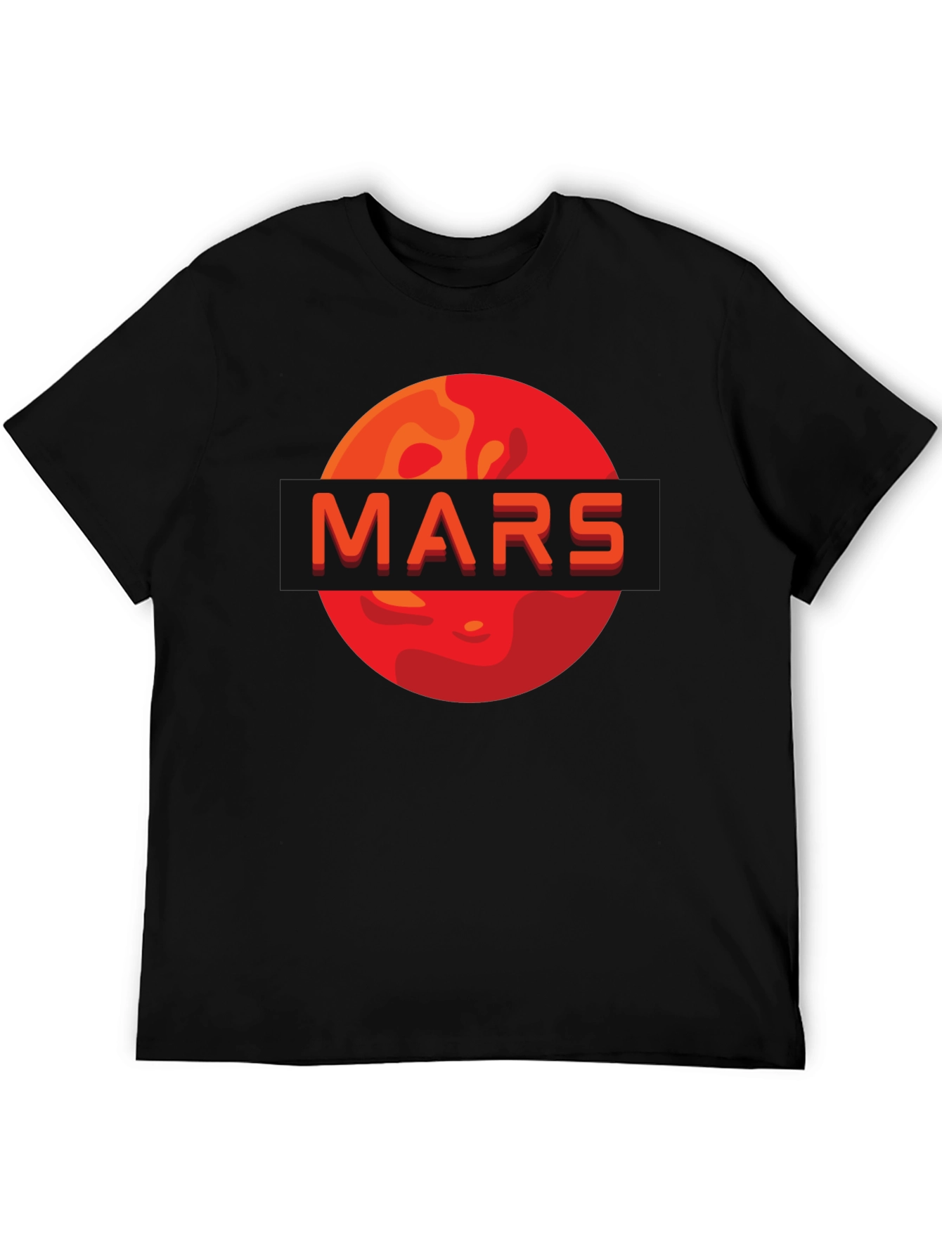 Mars Graphic Tee - Space Exploration Design