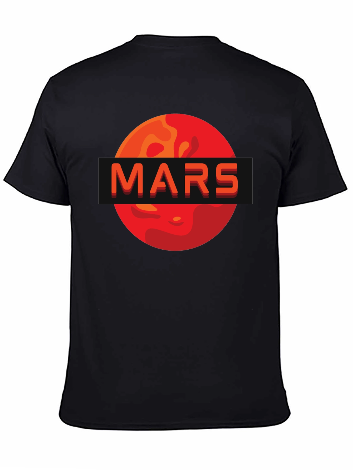 Mars Graphic Tee - Space Exploration Design