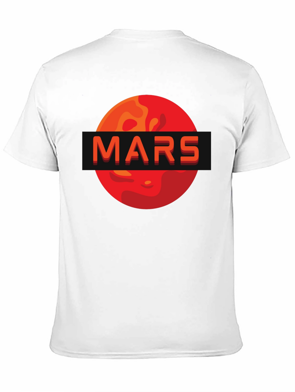 Mars Graphic Tee - Space Exploration Design