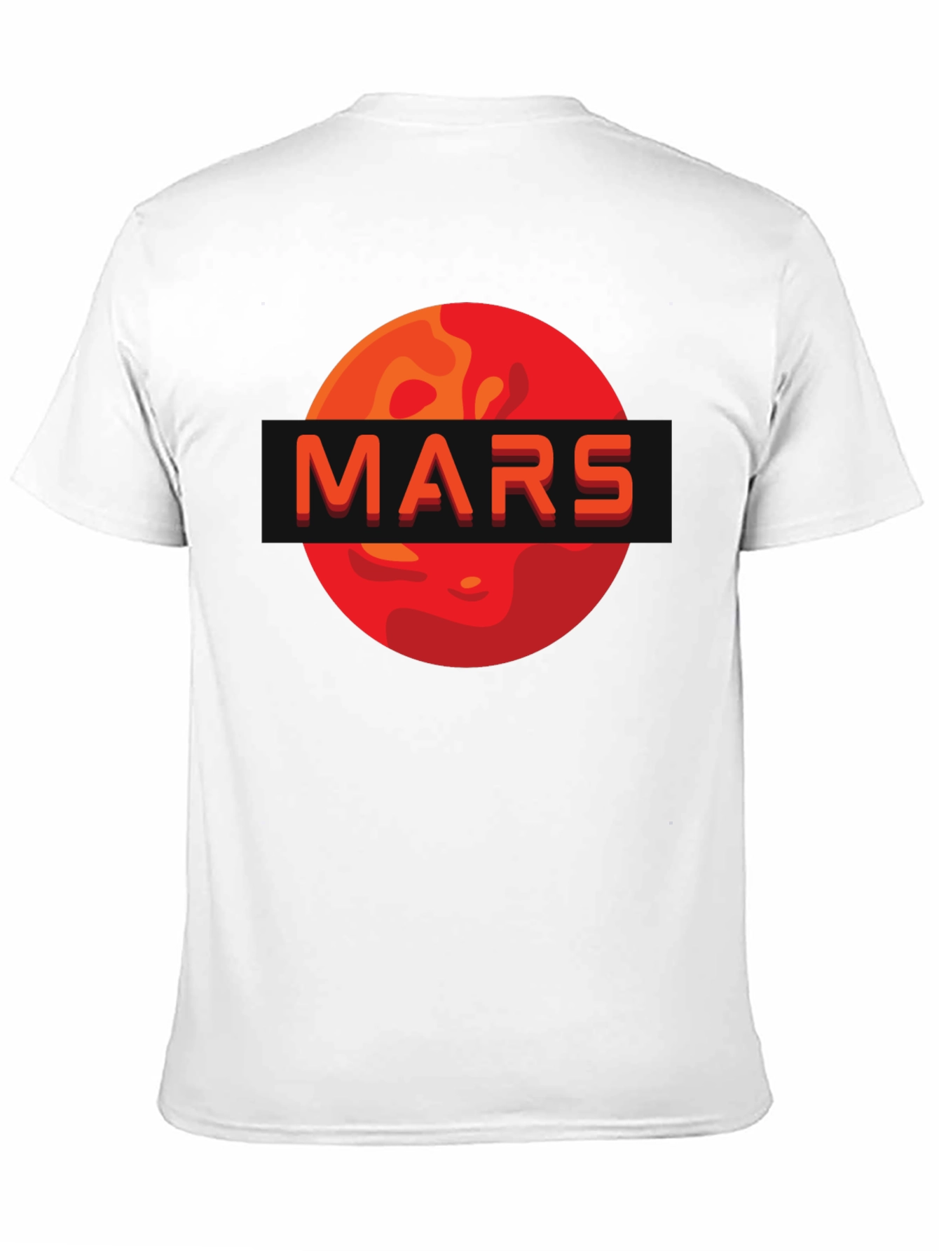 Mars Graphic Tee - Space Exploration Design