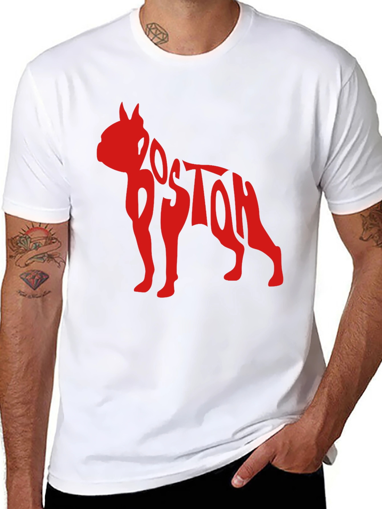 Boston Terrier T-Shirt - Graphic Dog Tee