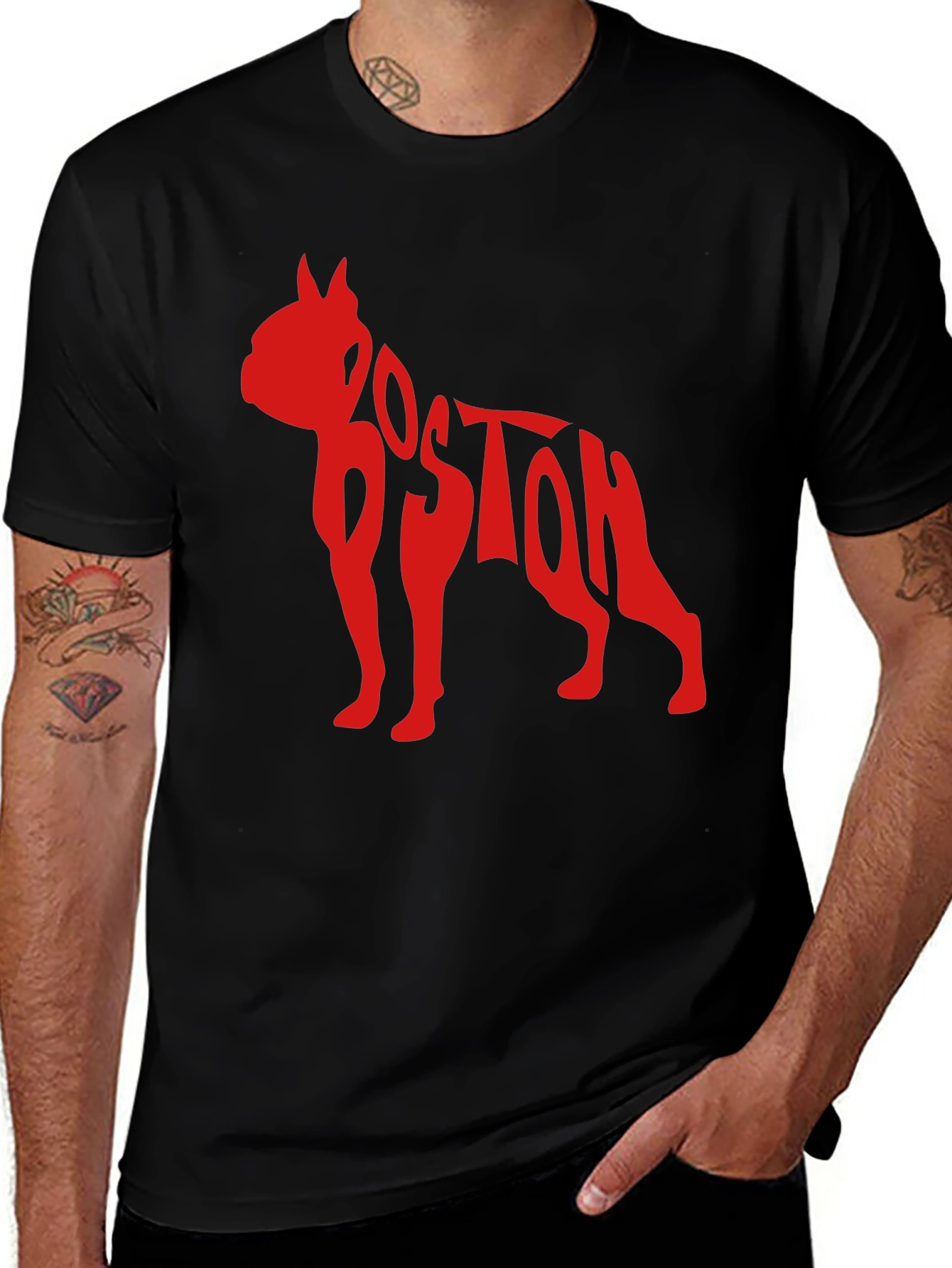 Boston Terrier T-Shirt - Graphic Dog Tee