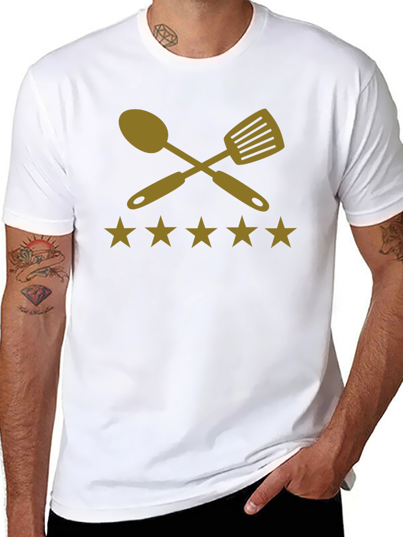 Chefs Rating T-Shirt - Premium Cotton Cookwear