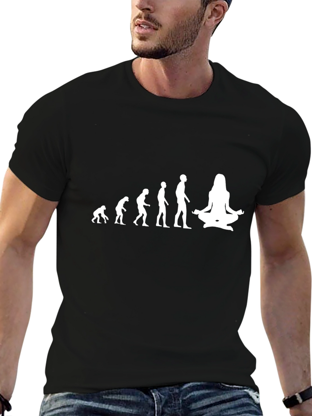 Evolution to Yoga T-Shirt