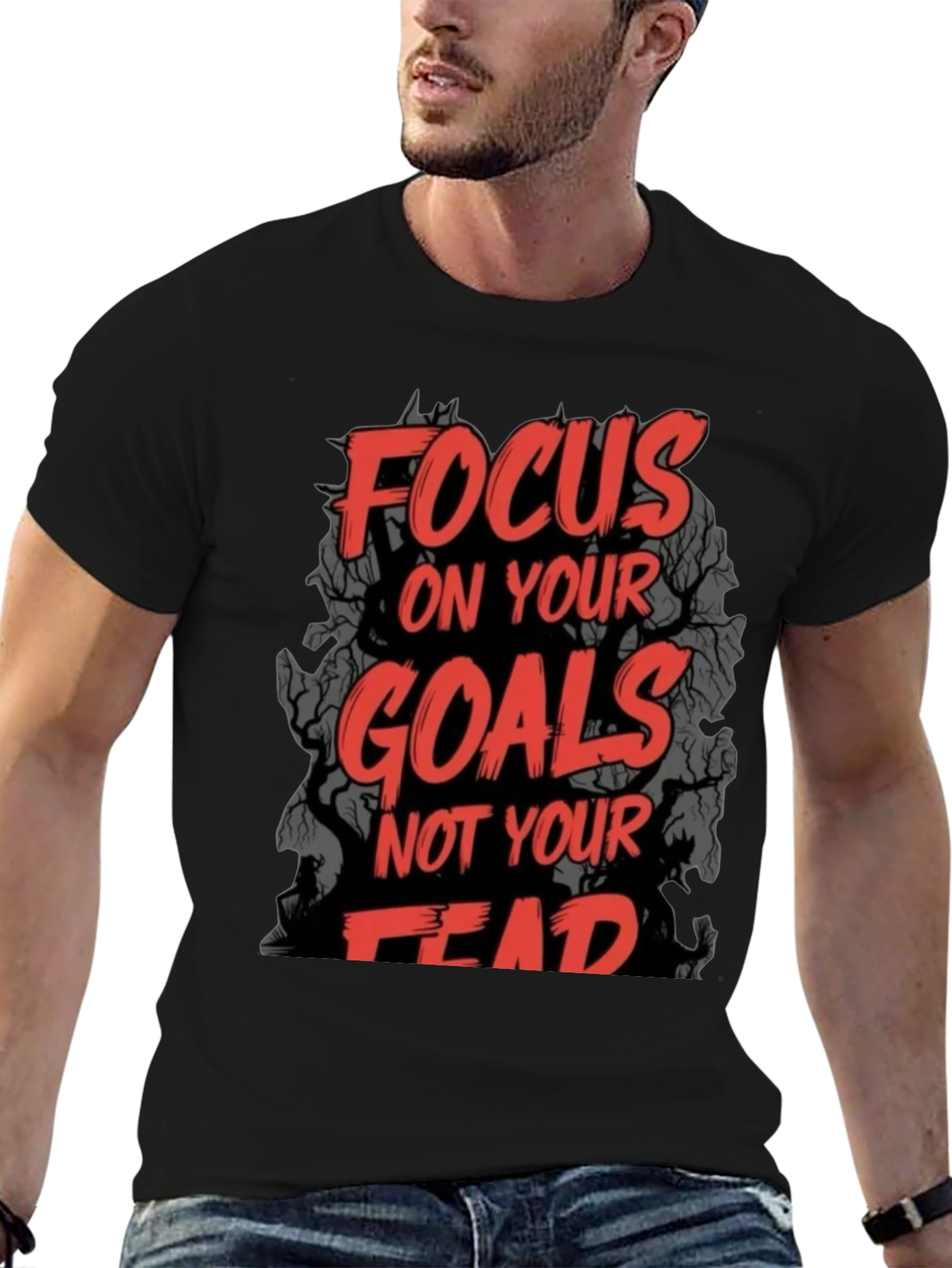 Focus on Goals Graphic T-Shirt