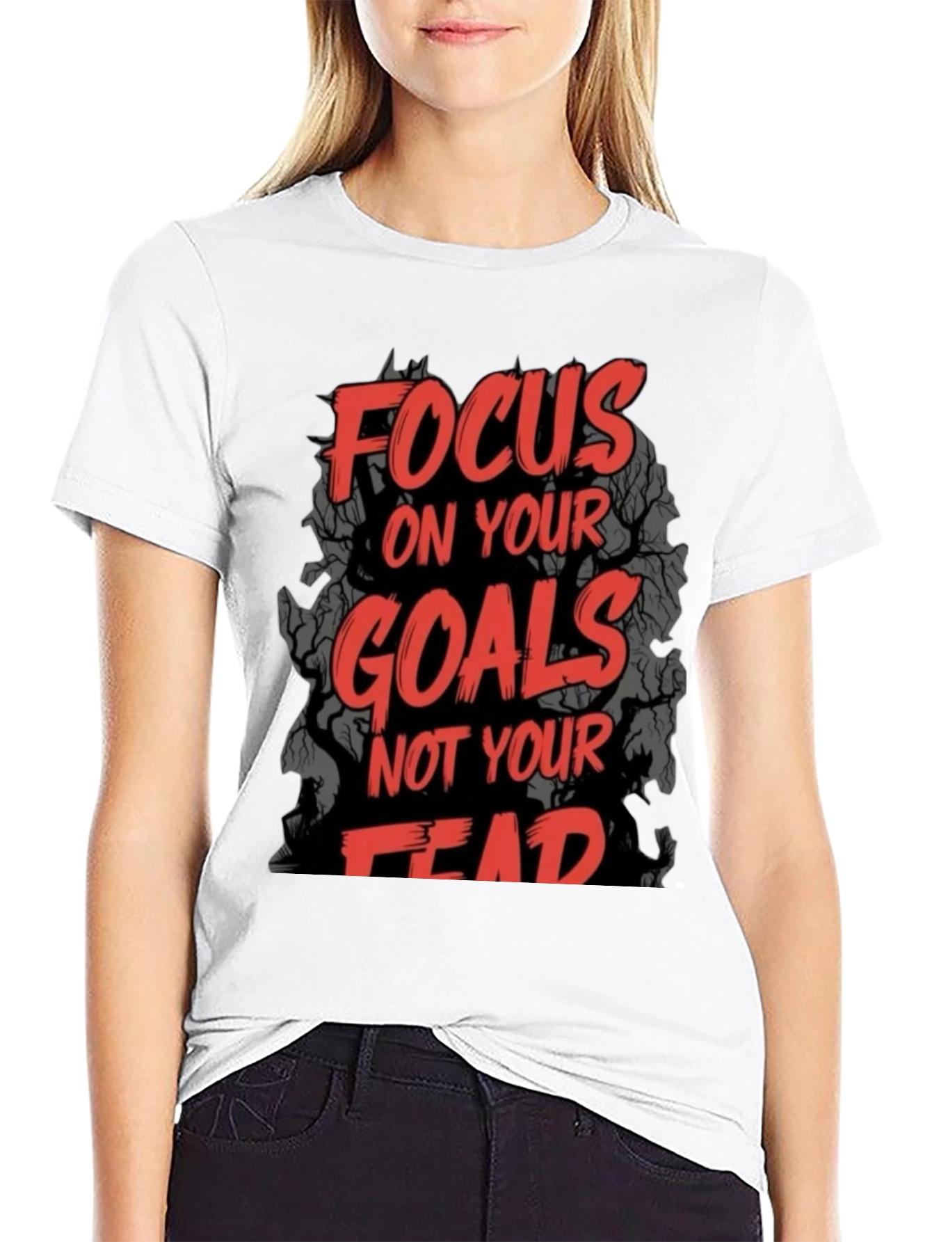 Focus on Goals Graphic T-Shirt
