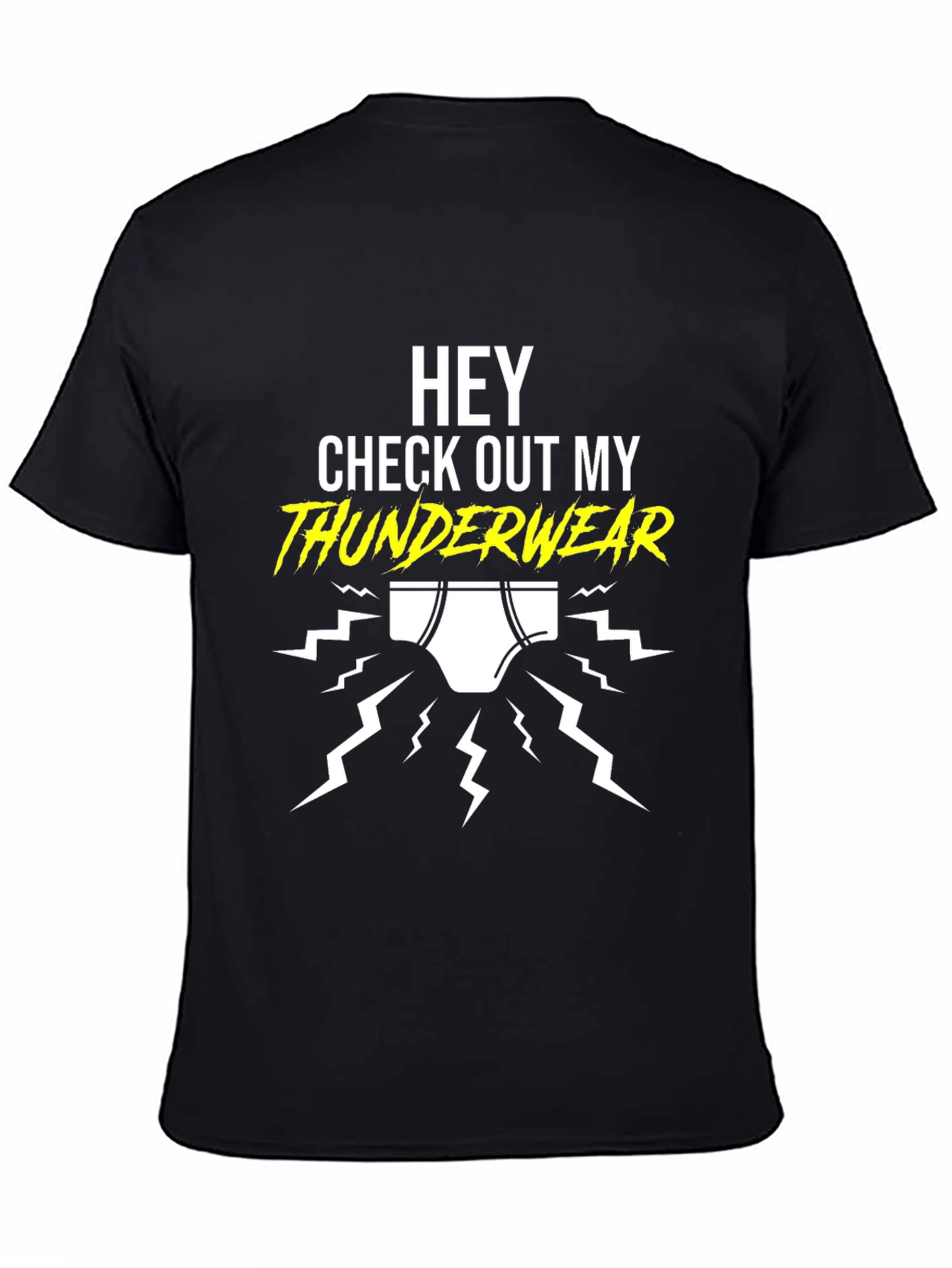 Thunderwear Tee: Funny Graphic T-Shirt