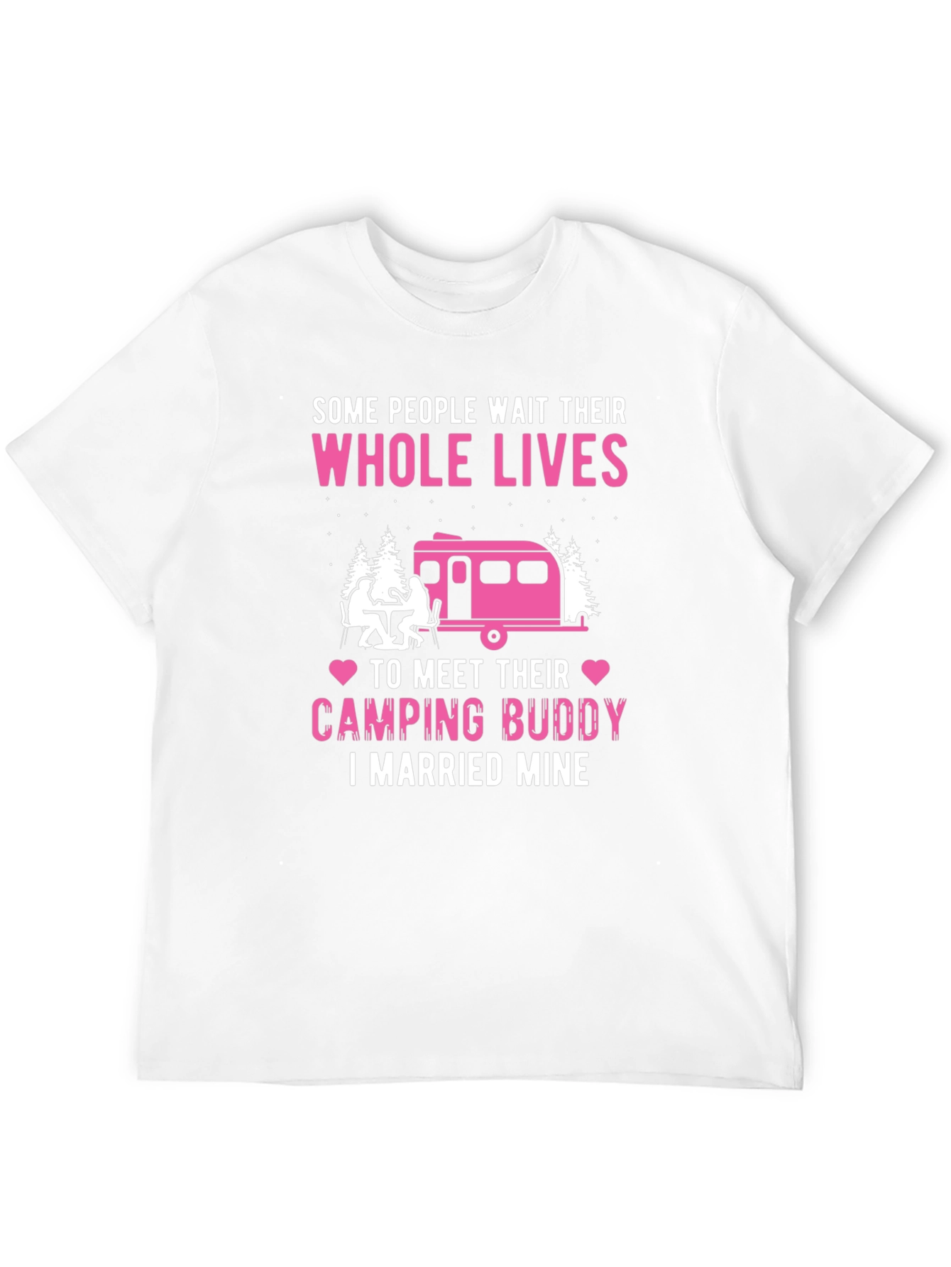 Camping Buddy Married Mine Graphic Tee