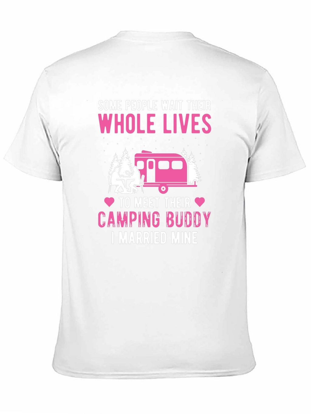 Camping Buddy Married Mine Graphic Tee