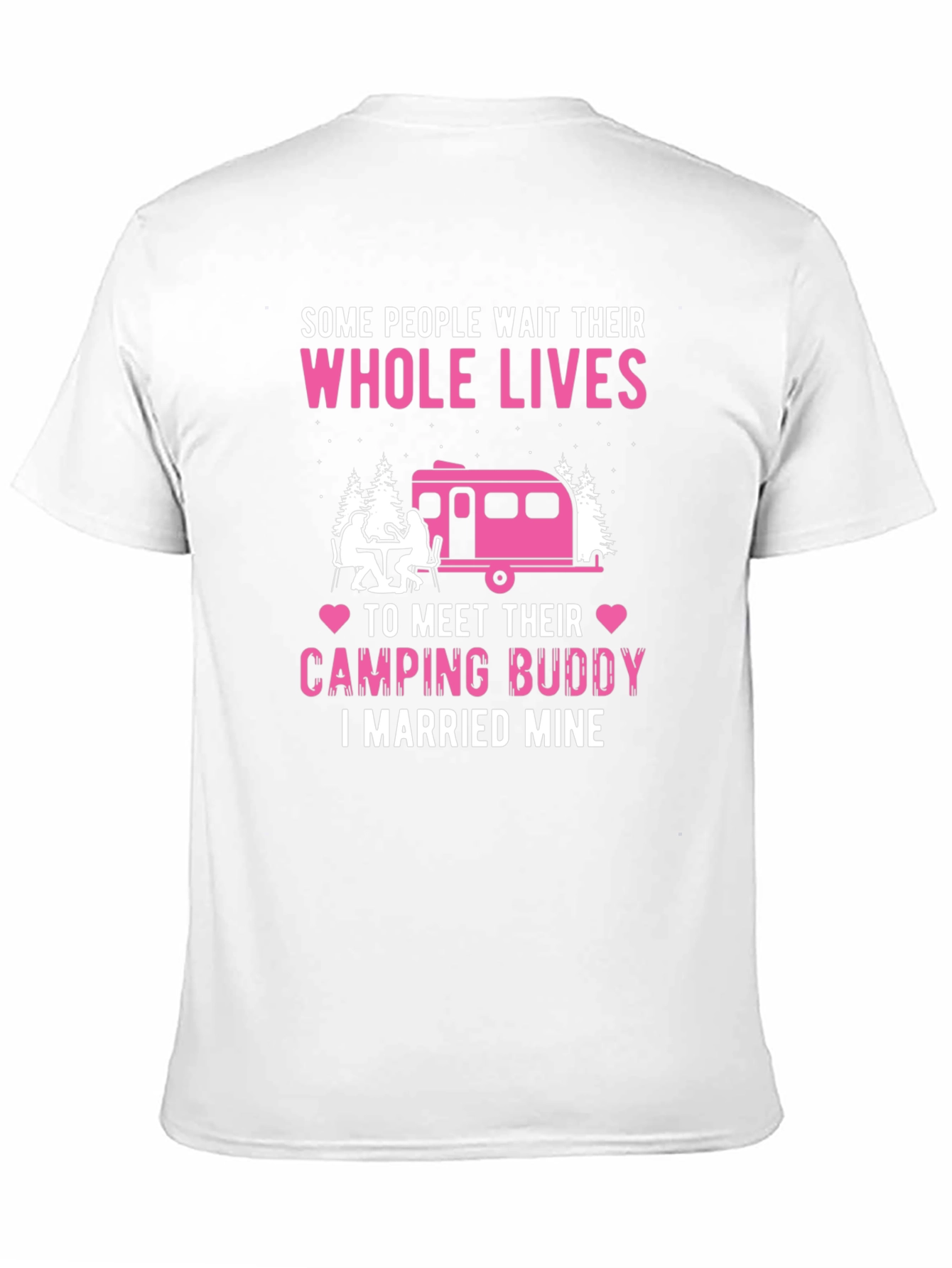 Camping Buddy Married Mine Graphic Tee