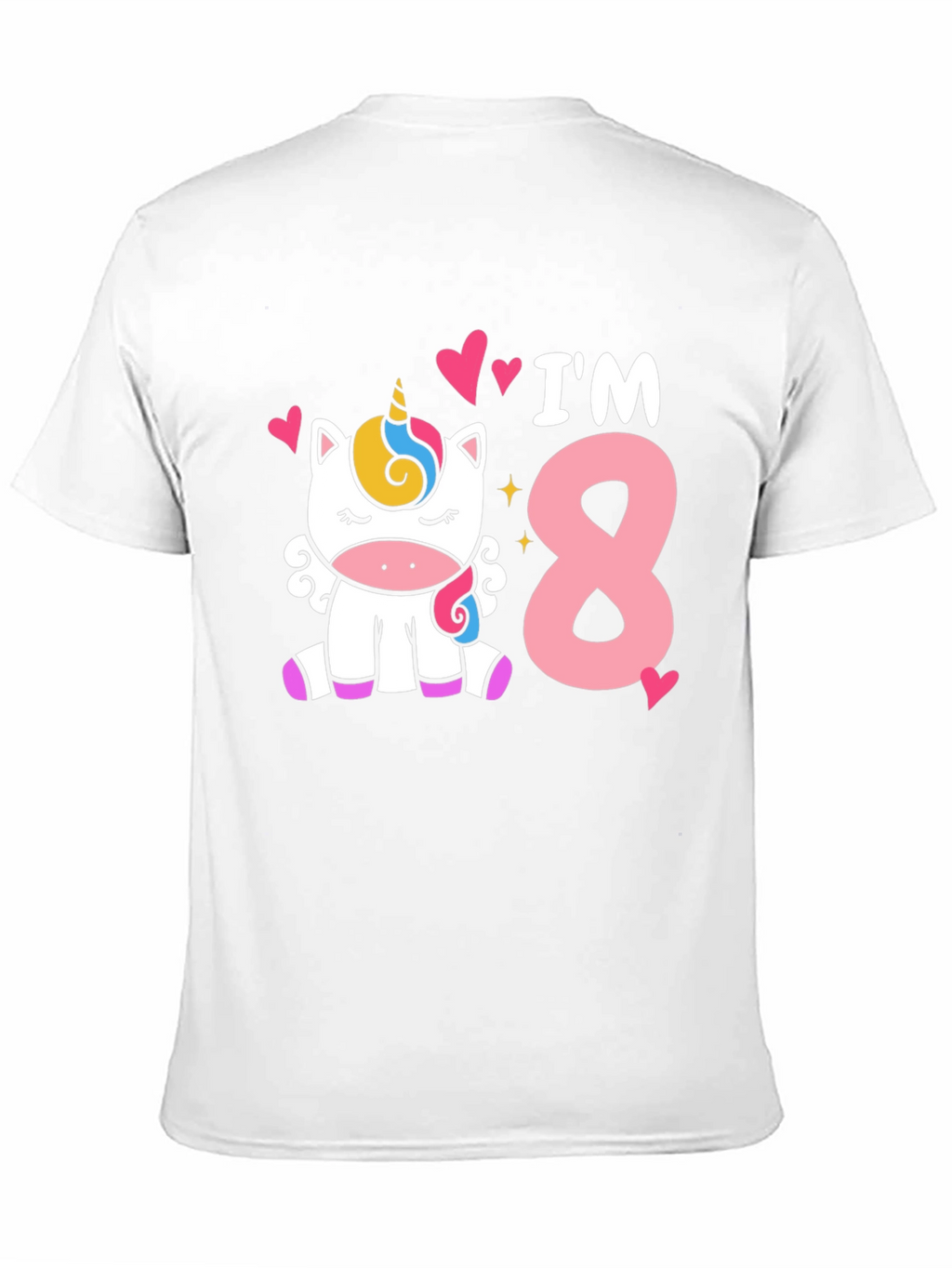 Im 8 Unicorn Birthday T-Shirt