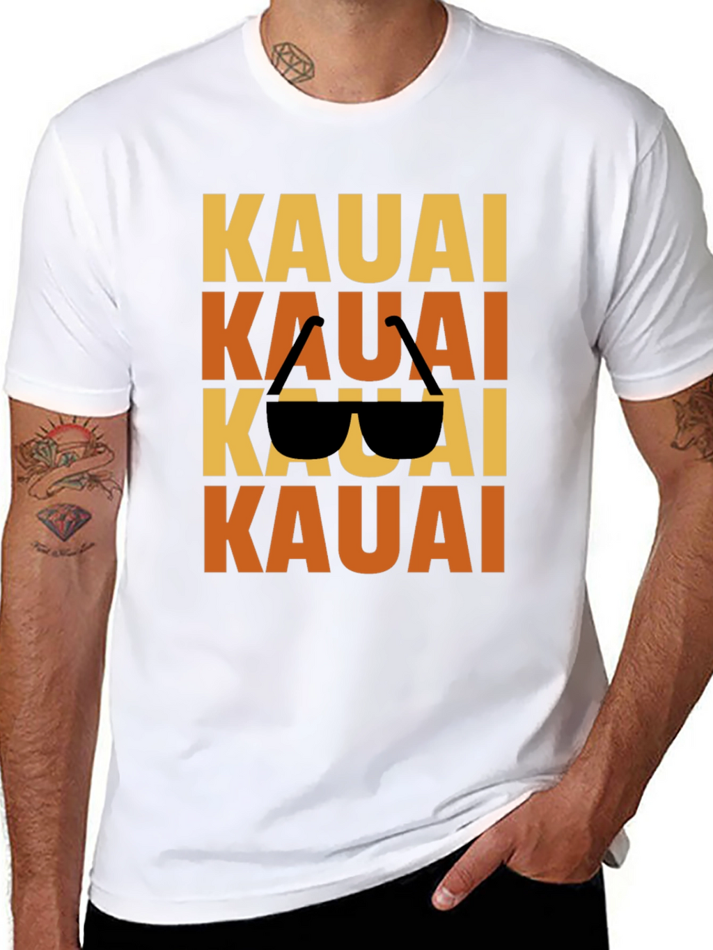 Kauai Graphic T-Shirt - Island Vibes
