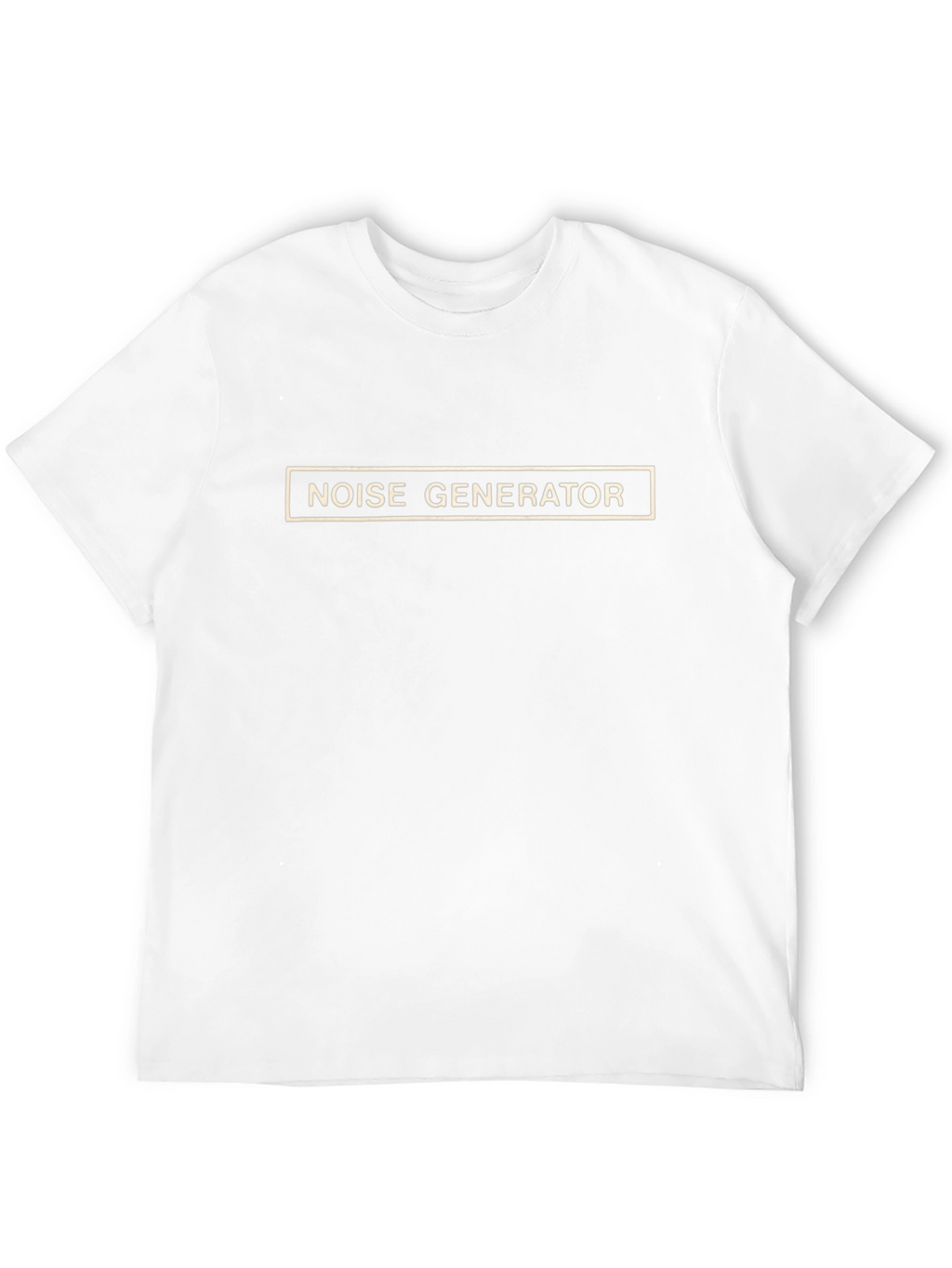 Noise Generator T-Shirt - Black Graphic Tee