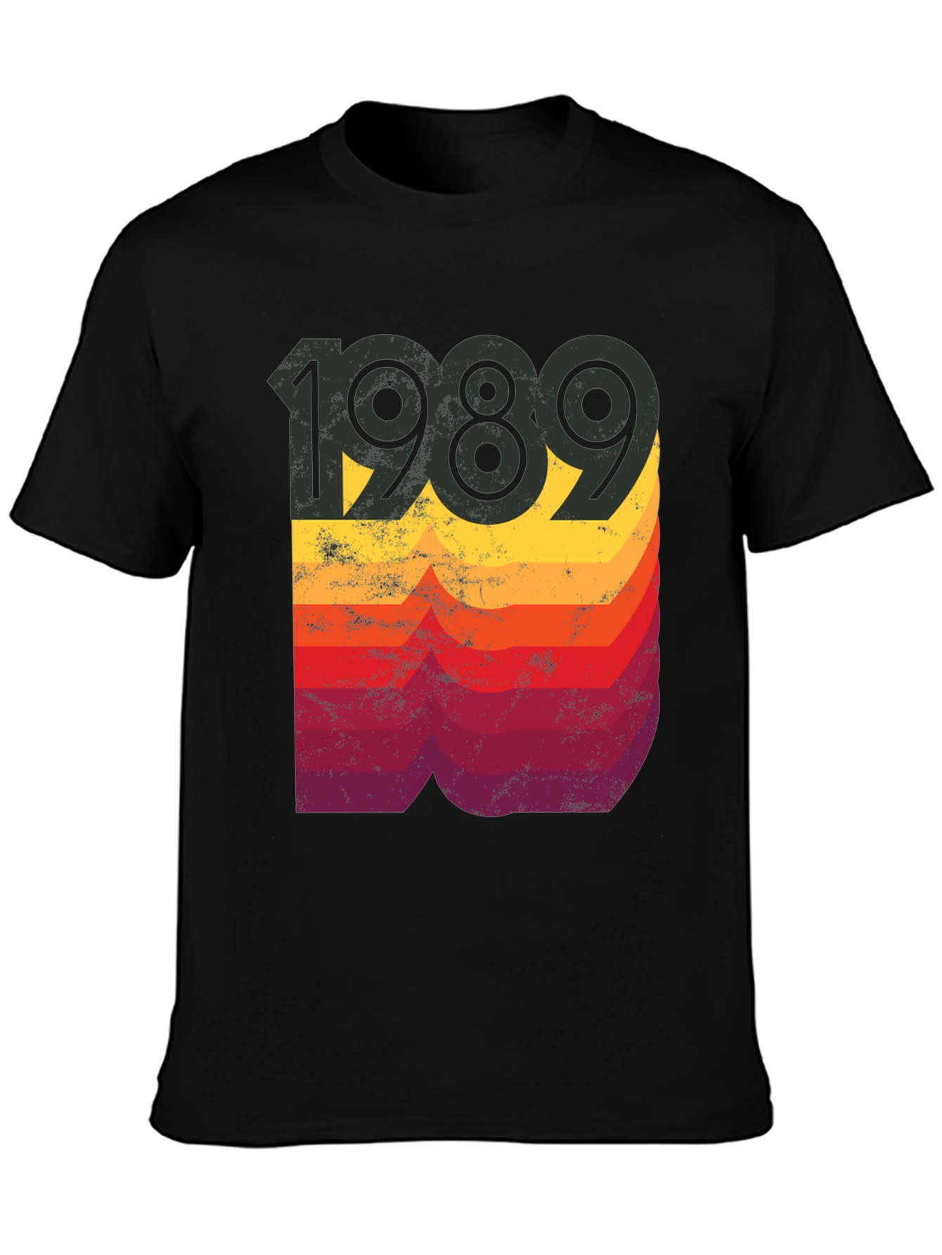 Retro 1989 Graphic Tee - Vintage Style Birthday T-Shirt