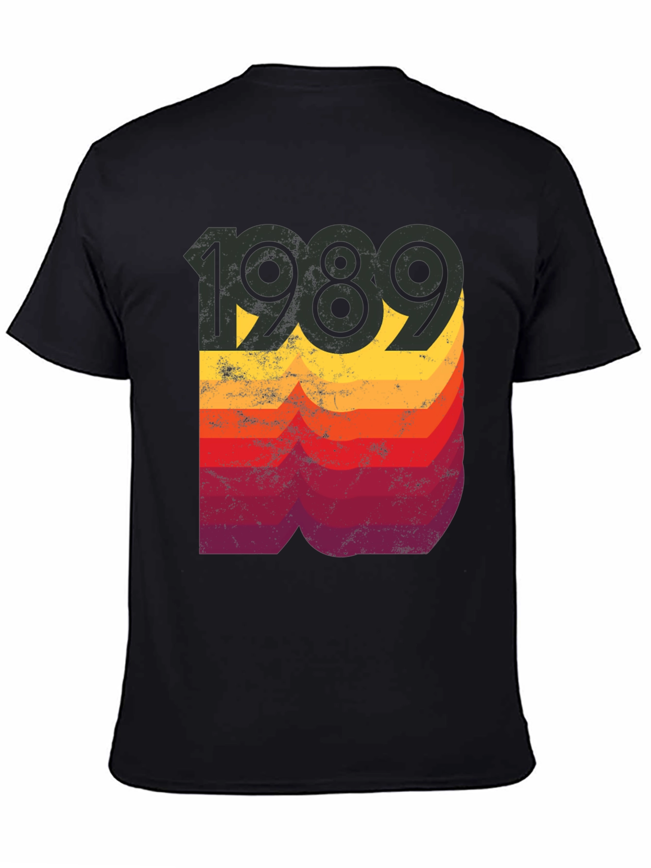 Retro 1989 Graphic Tee - Vintage Style Birthday T-Shirt