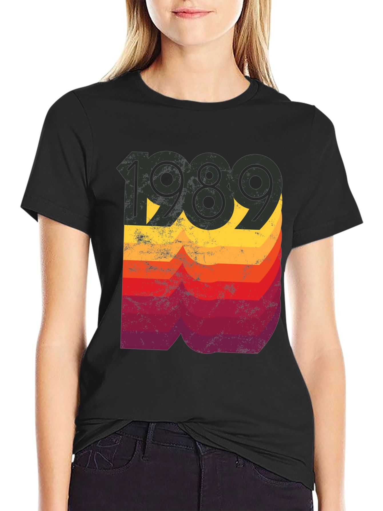 Retro 1989 Graphic Tee - Vintage Style Birthday T-Shirt