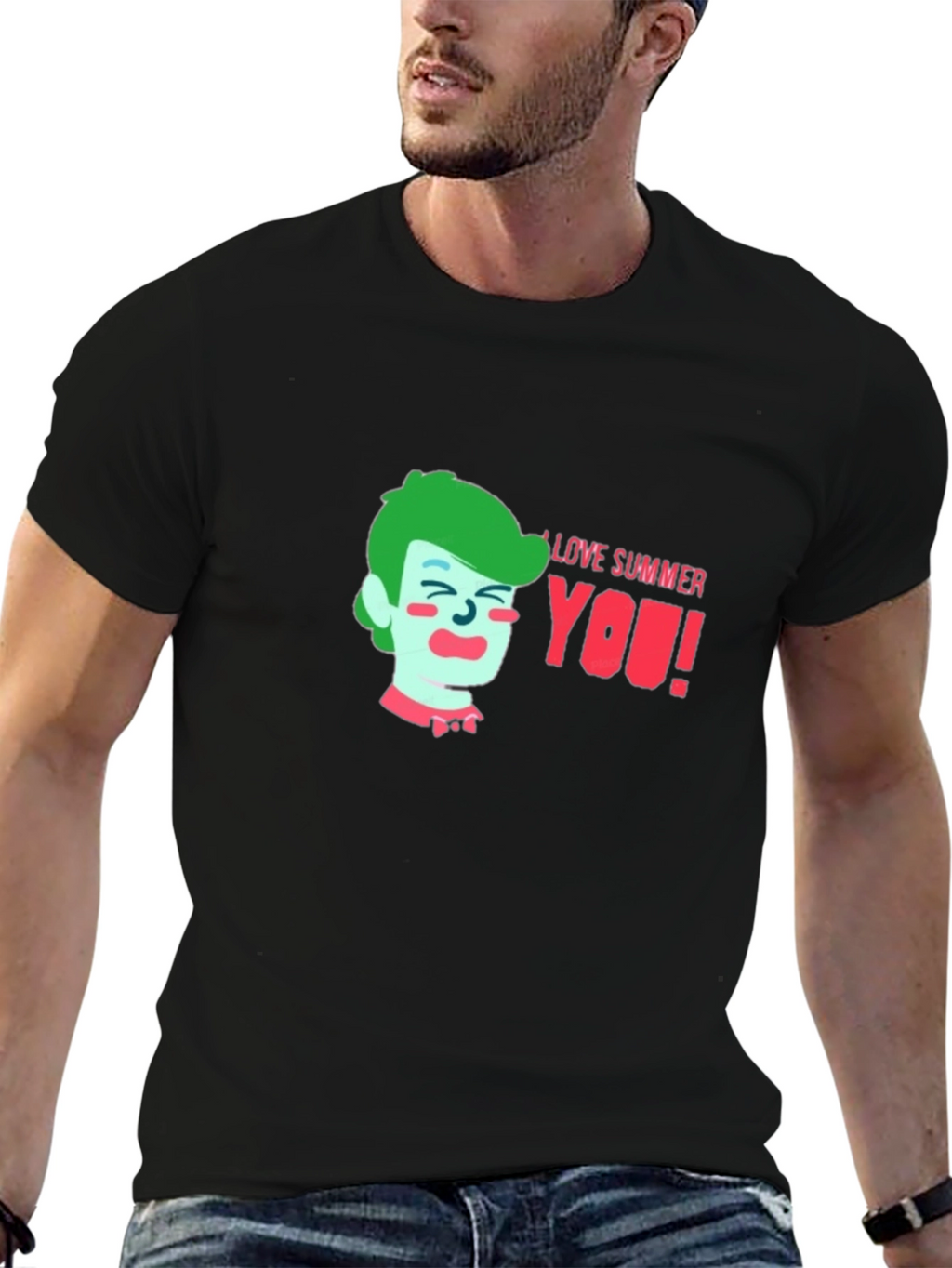 I Love Summer You! Graphic T-Shirt