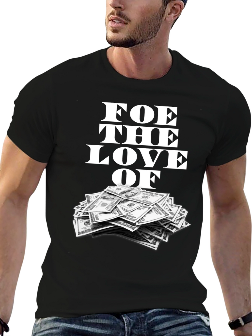 Foe the Love of Money Graphic Tee