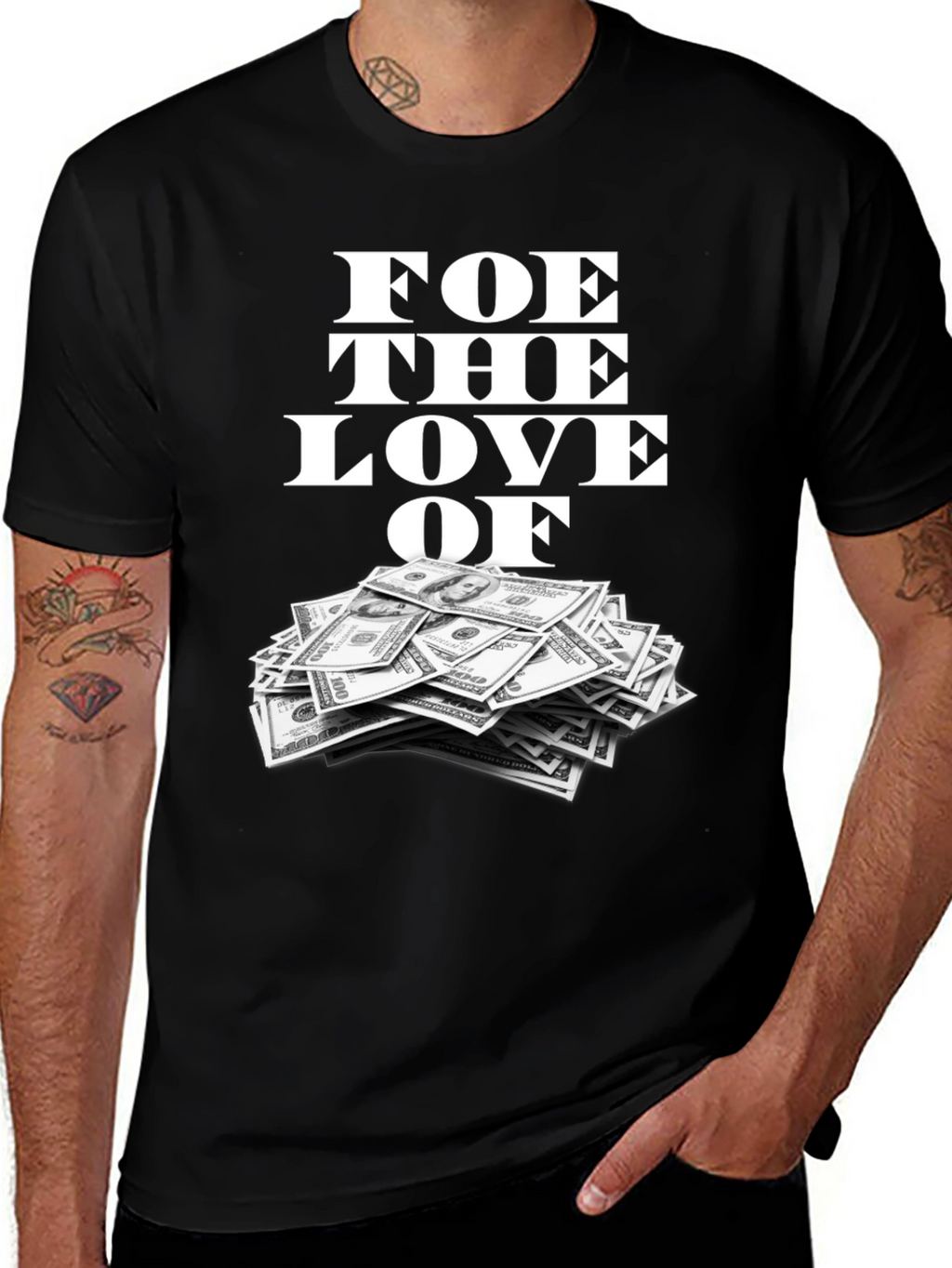 Foe the Love of Money Graphic Tee