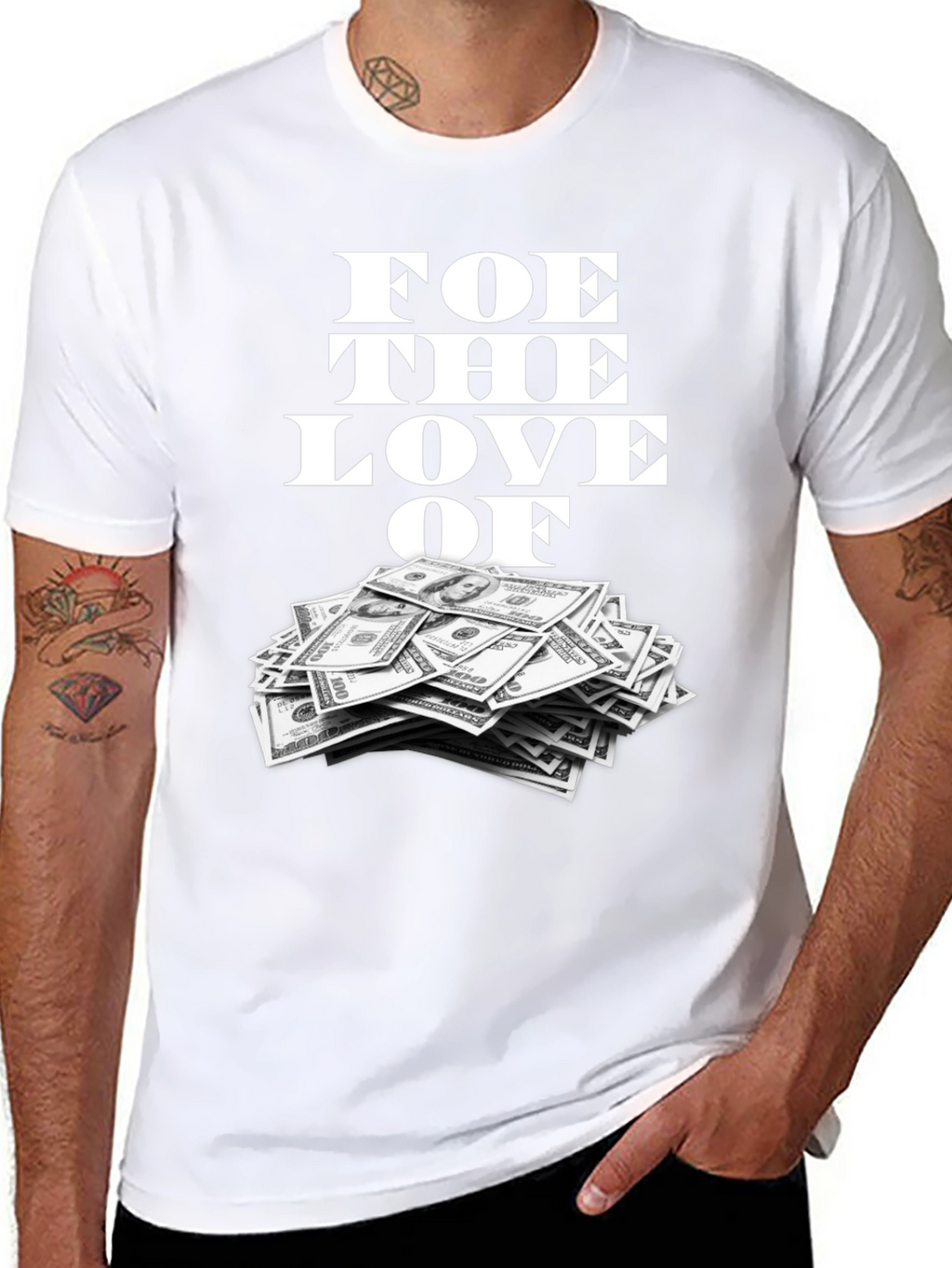 Foe the Love of Money Graphic Tee