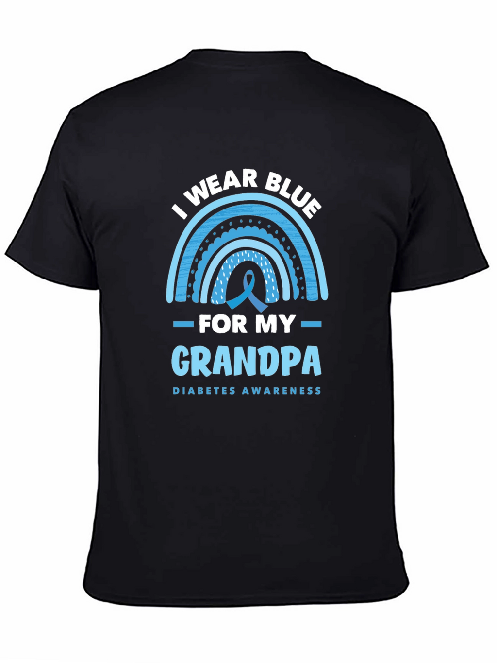 I Wear Blue for My Grandpa T-Shirt