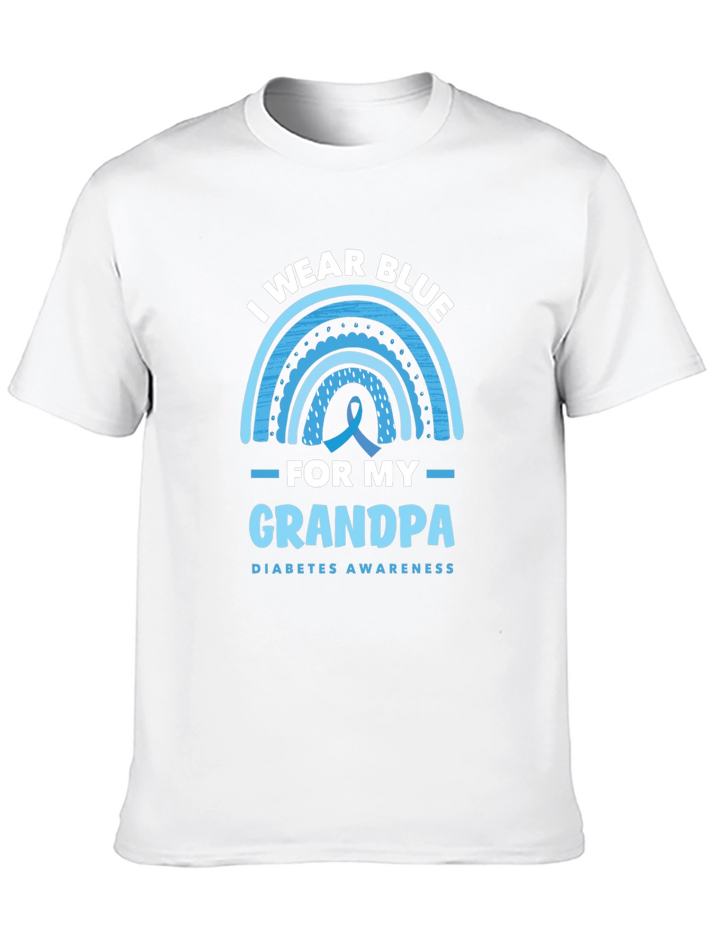 I Wear Blue for My Grandpa T-Shirt