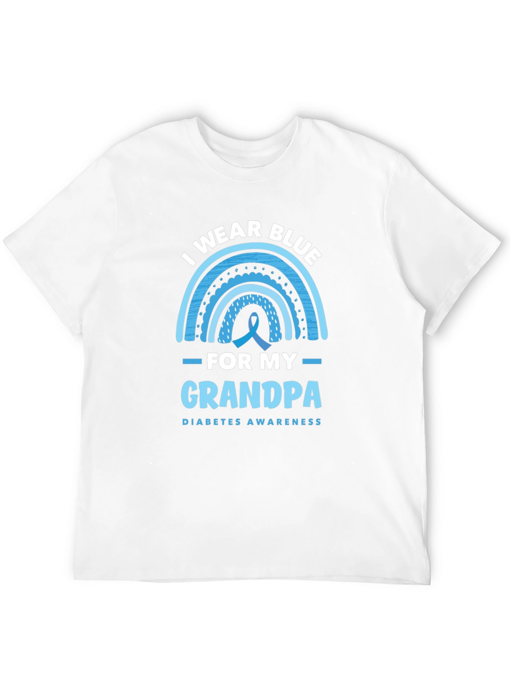 I Wear Blue for My Grandpa T-Shirt
