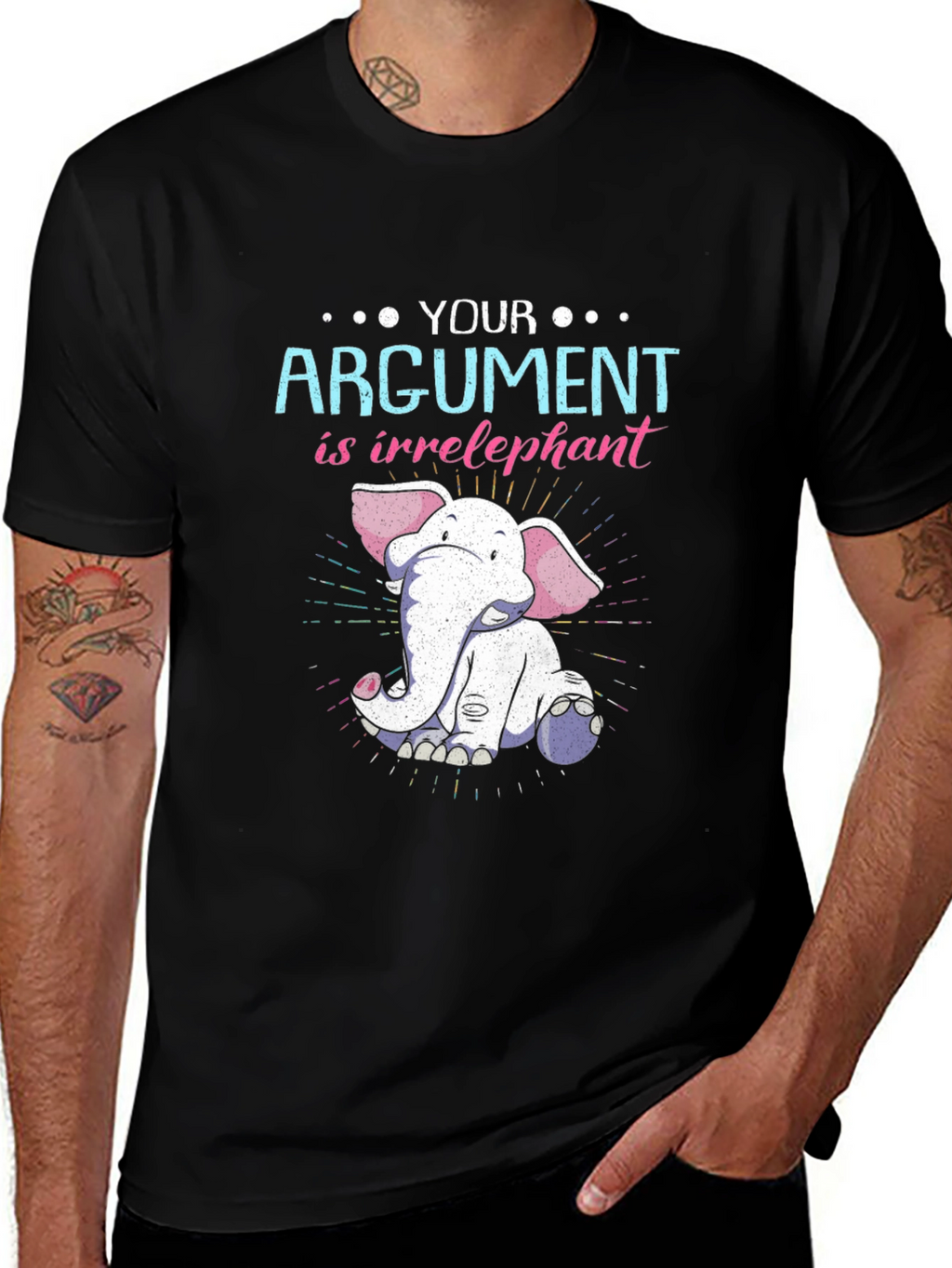 Irrelephant Argument Graphic Tee
