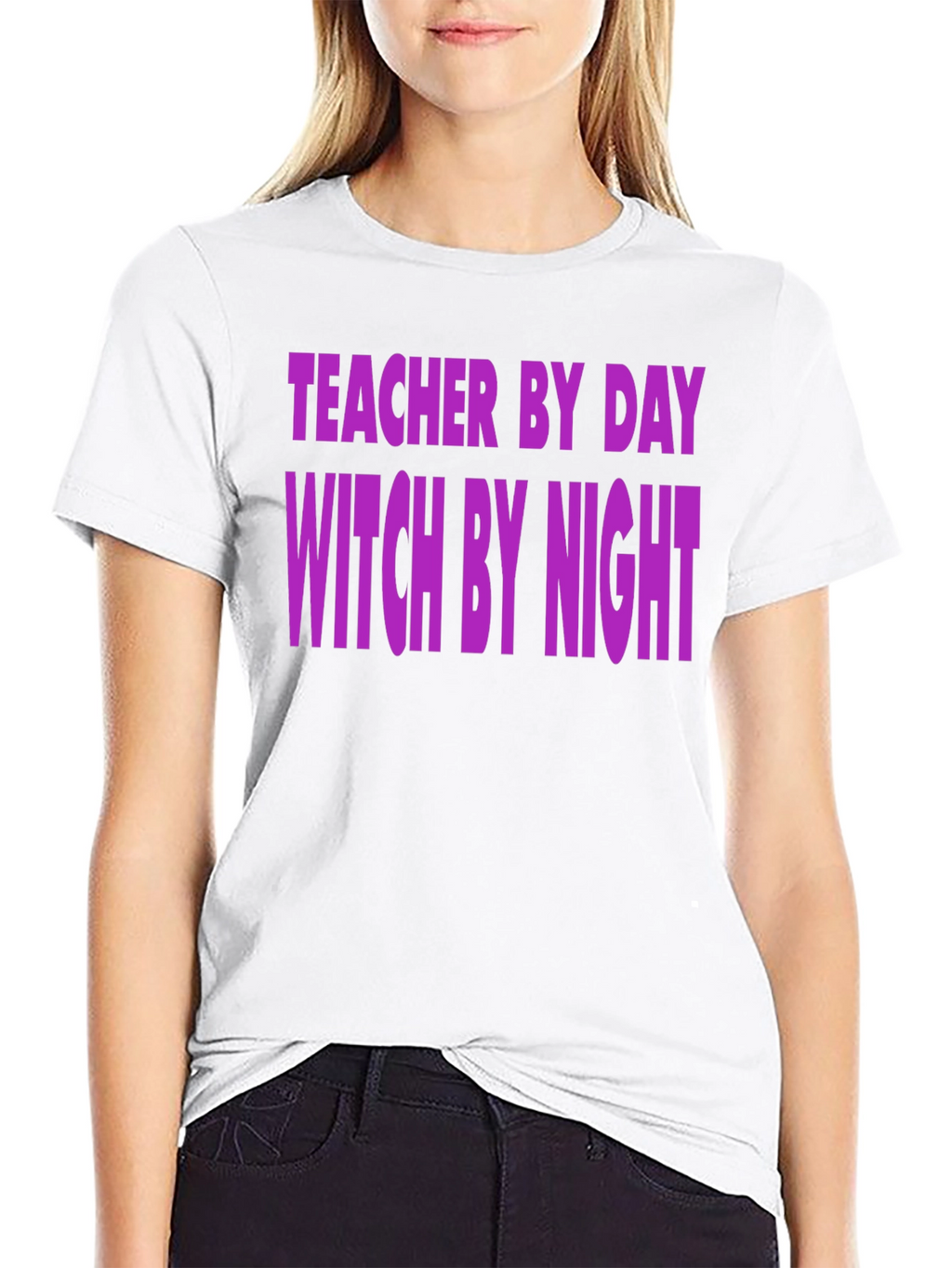 Teacher By Day Witch By Night Graphic Tee