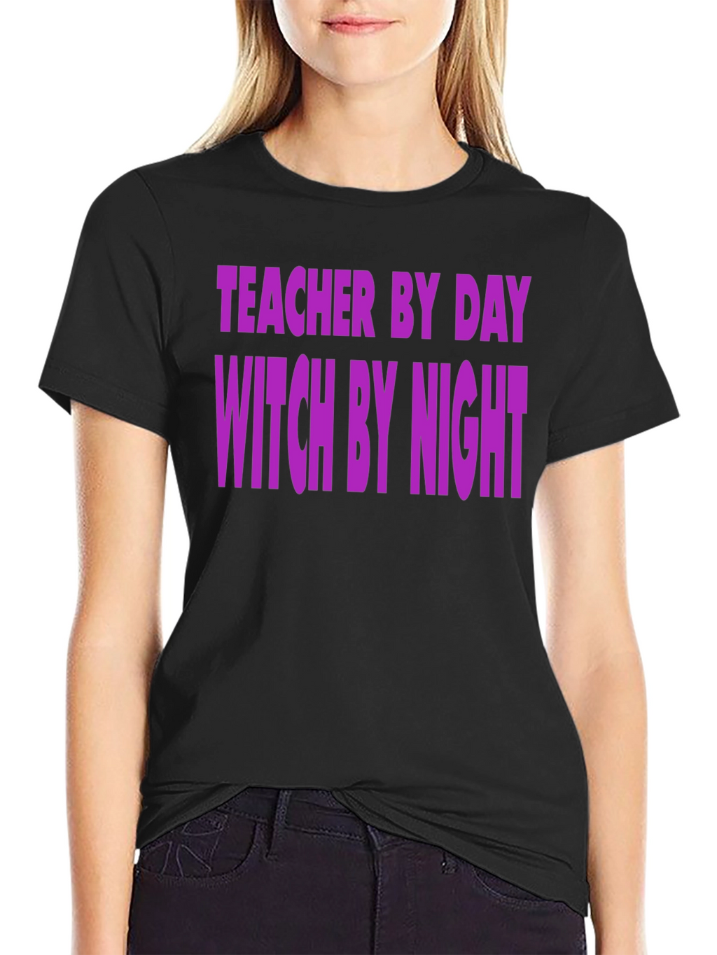 Teacher By Day Witch By Night Graphic Tee