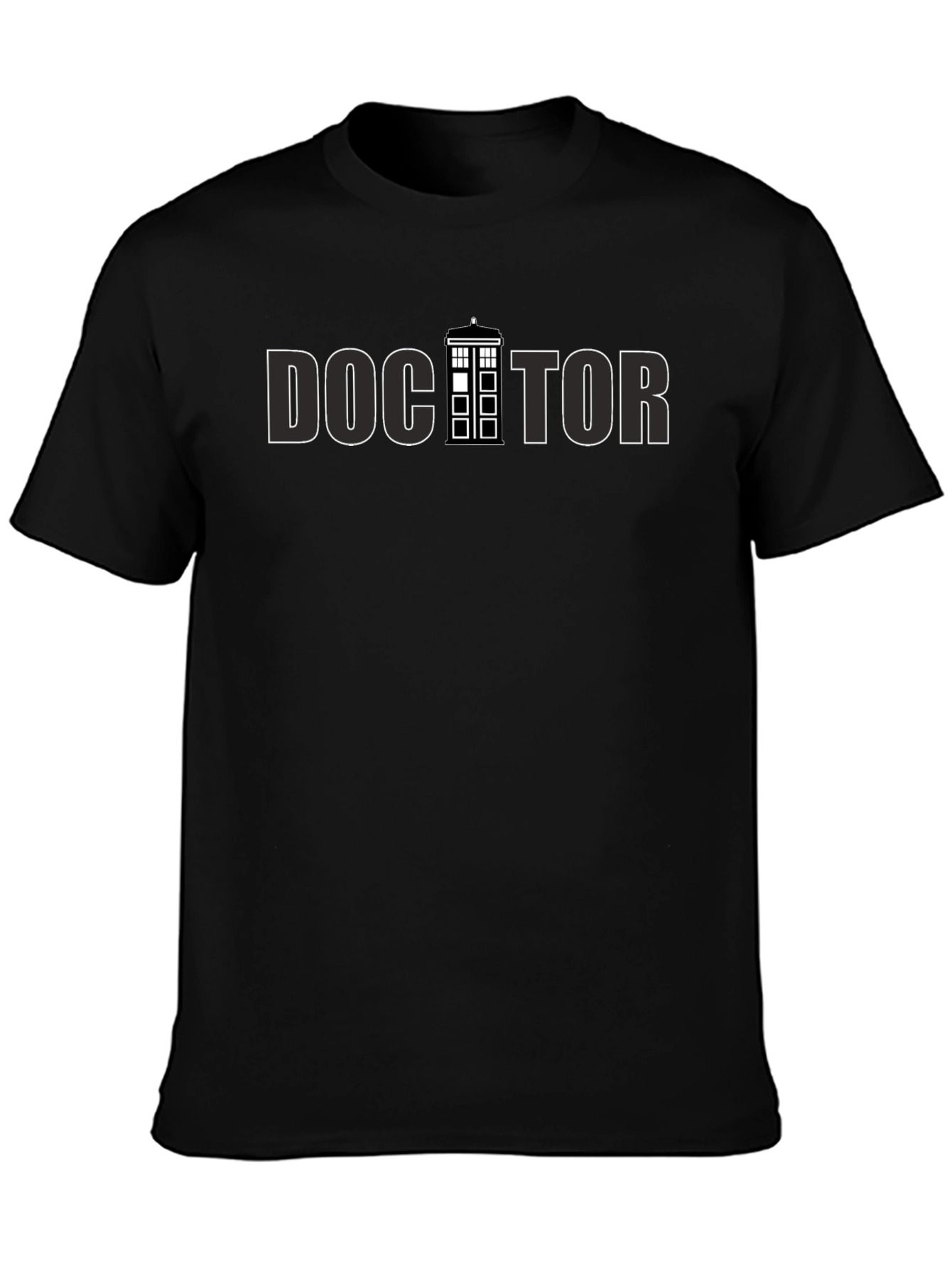 Doctor Who Inspired T-Shirt - TARDIS Graphic Tee