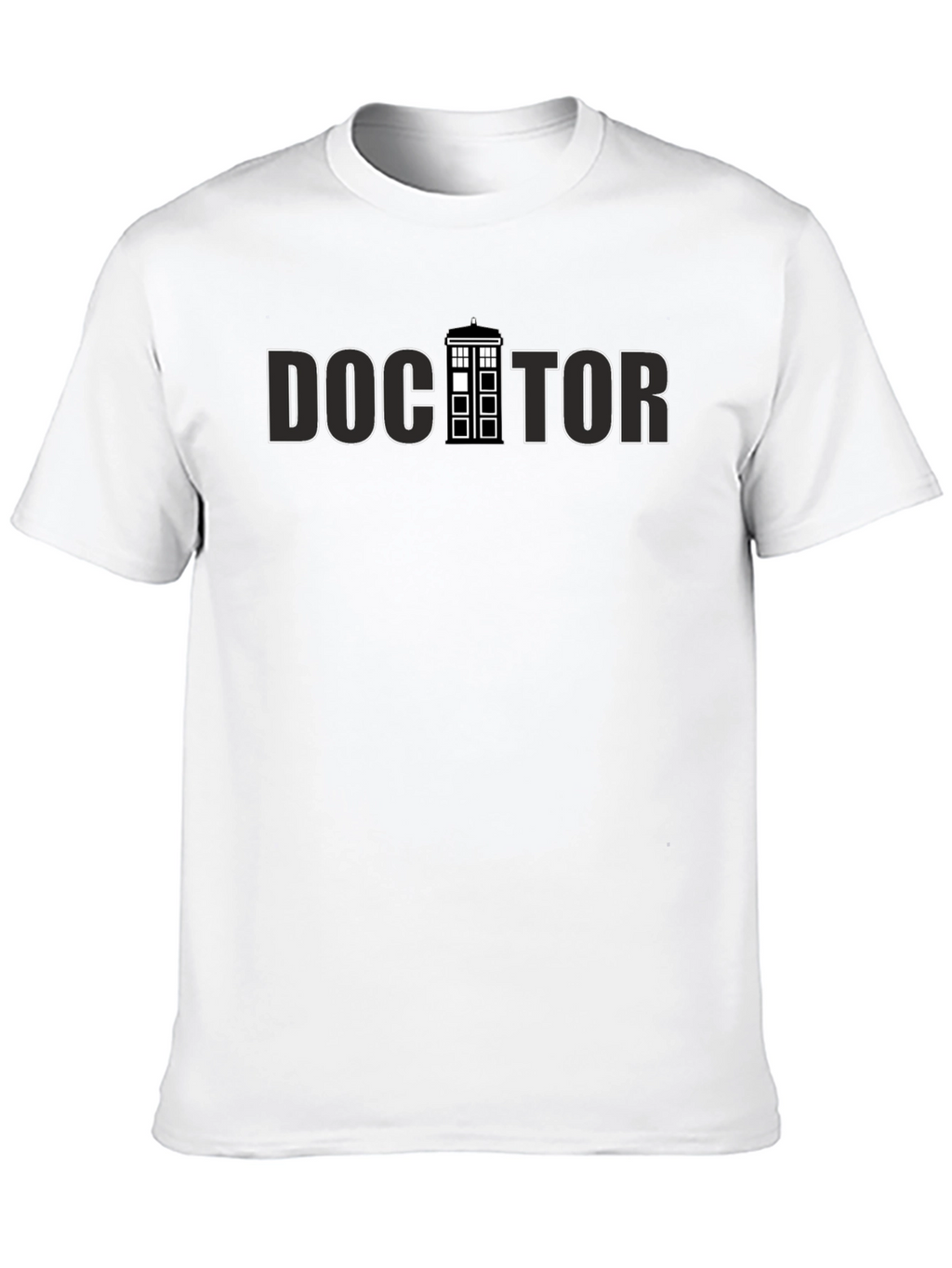 Doctor Who Inspired T-Shirt - TARDIS Graphic Tee