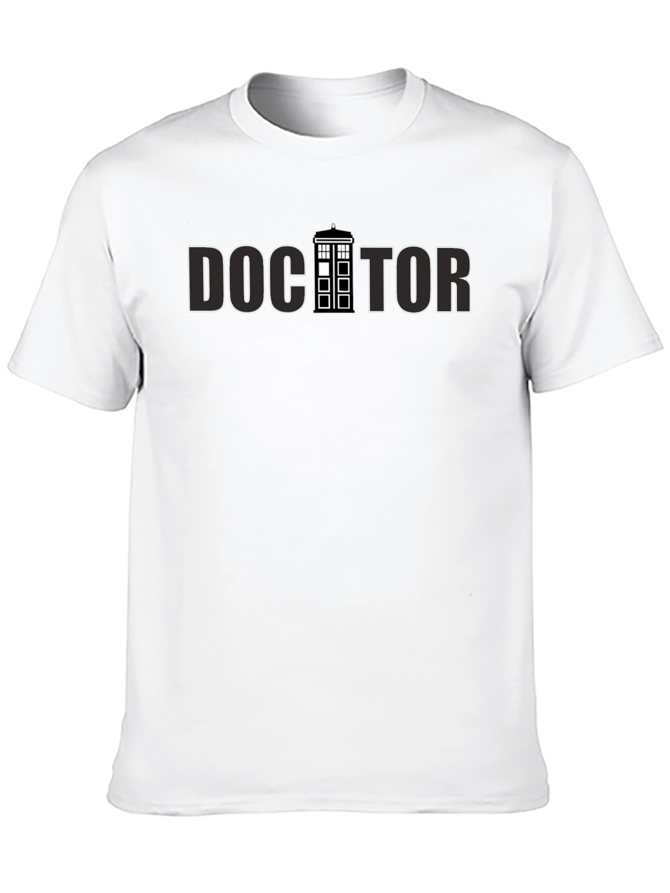 Doctor Who Inspired T-Shirt - TARDIS Graphic Tee