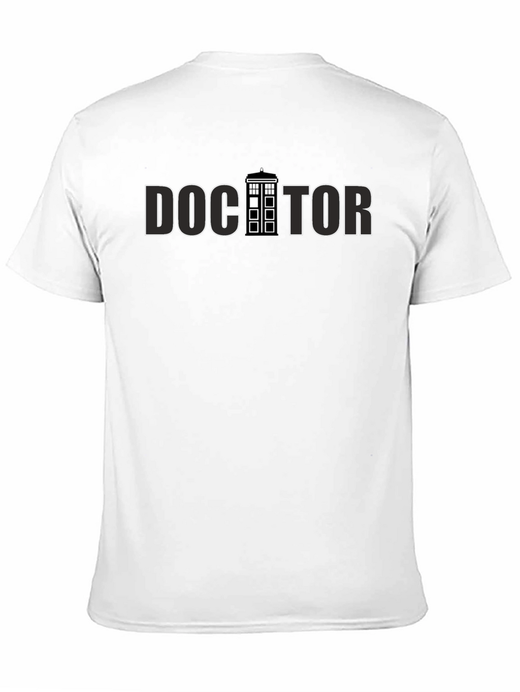 Doctor Who Inspired T-Shirt - TARDIS Graphic Tee