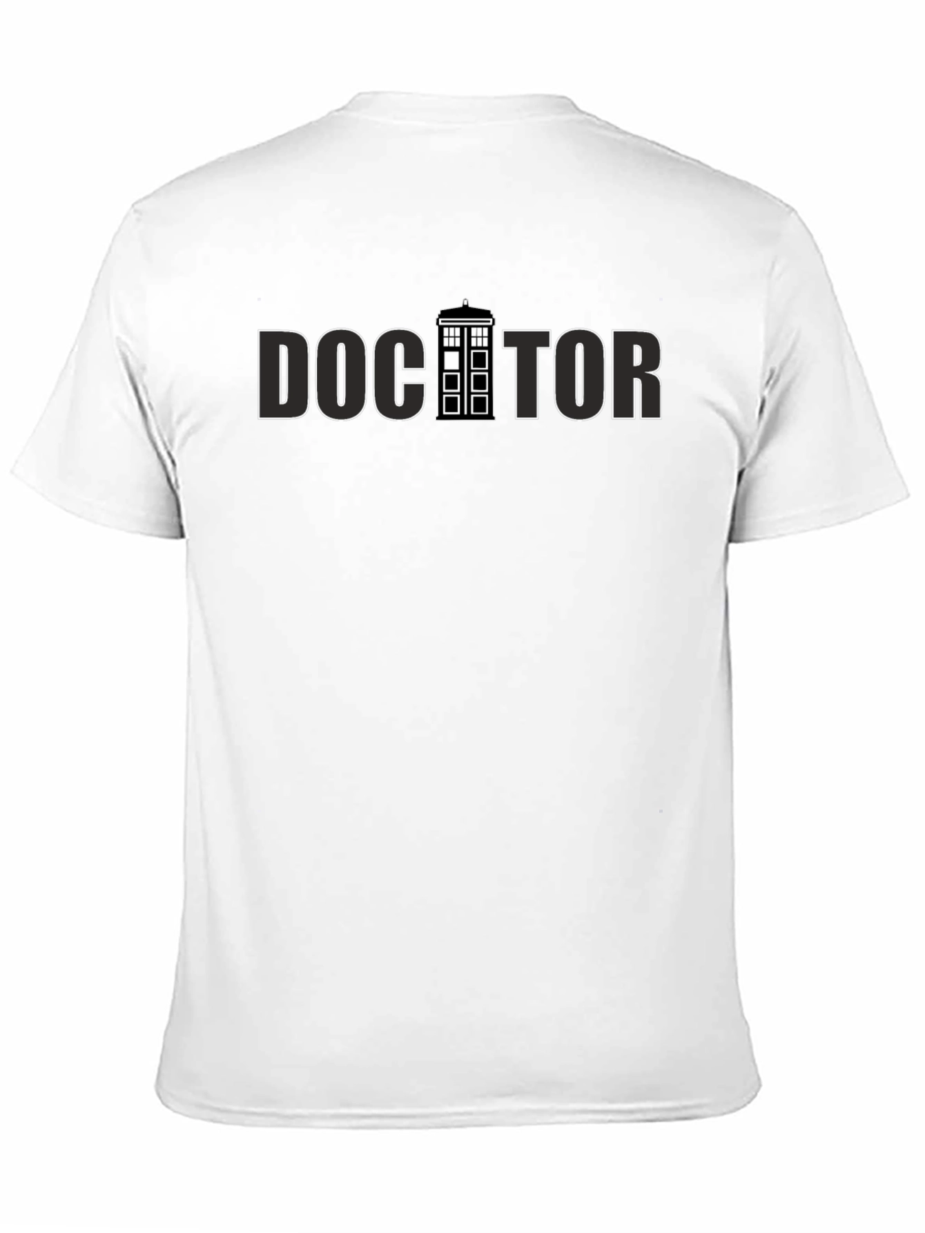 Doctor Who Inspired T-Shirt - TARDIS Graphic Tee