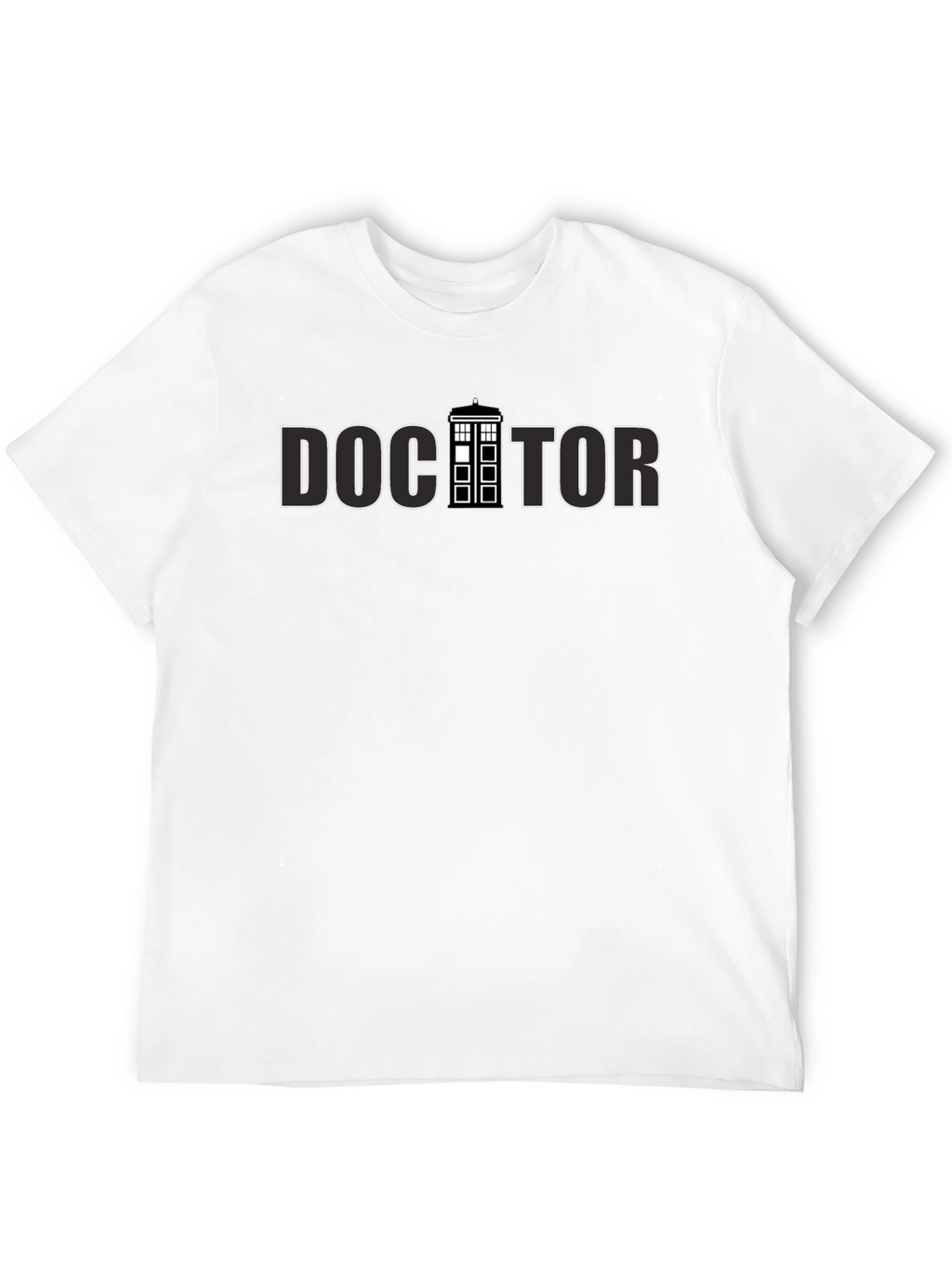 Doctor Who Inspired T-Shirt - TARDIS Graphic Tee