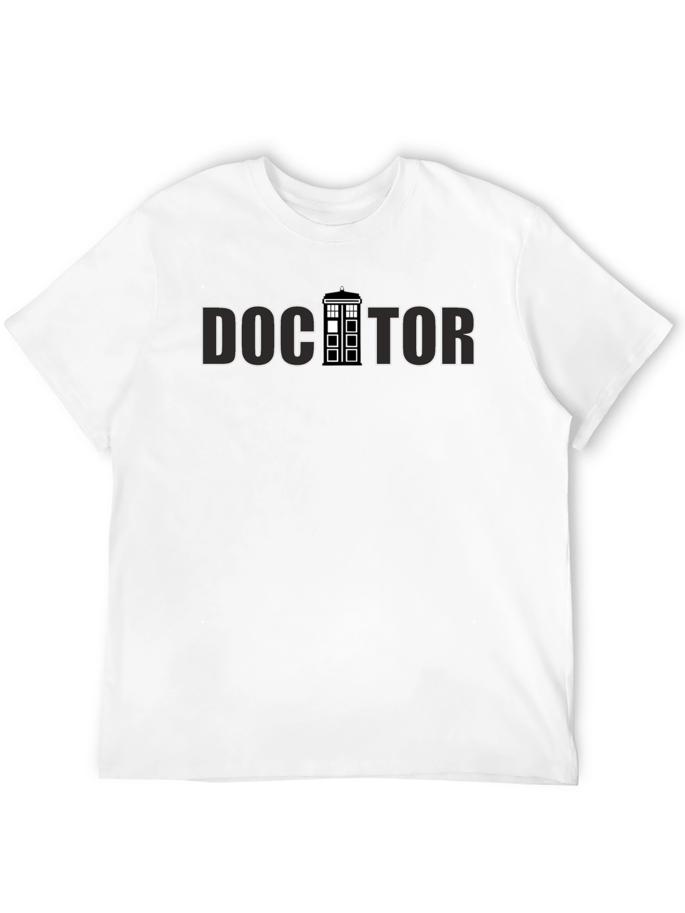 Doctor Who Inspired T-Shirt - TARDIS Graphic Tee