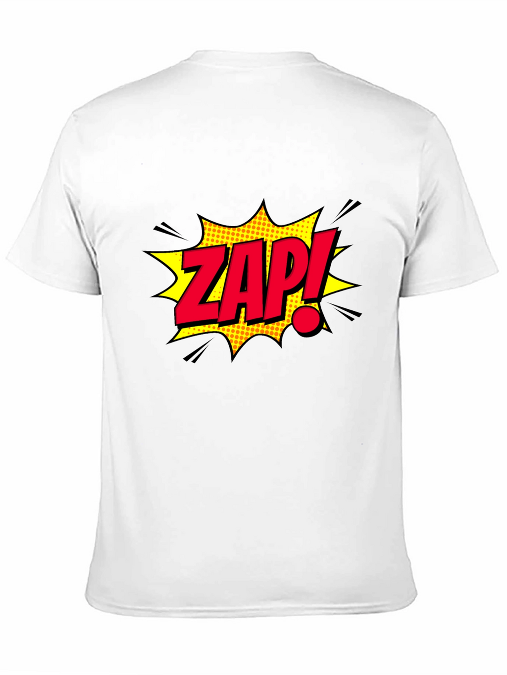 ZAP! Comic Book Style Graphic T-Shirt