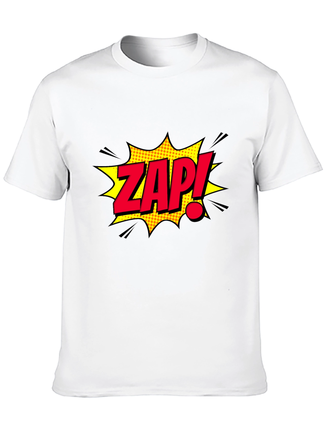 ZAP! Comic Book Style Graphic T-Shirt