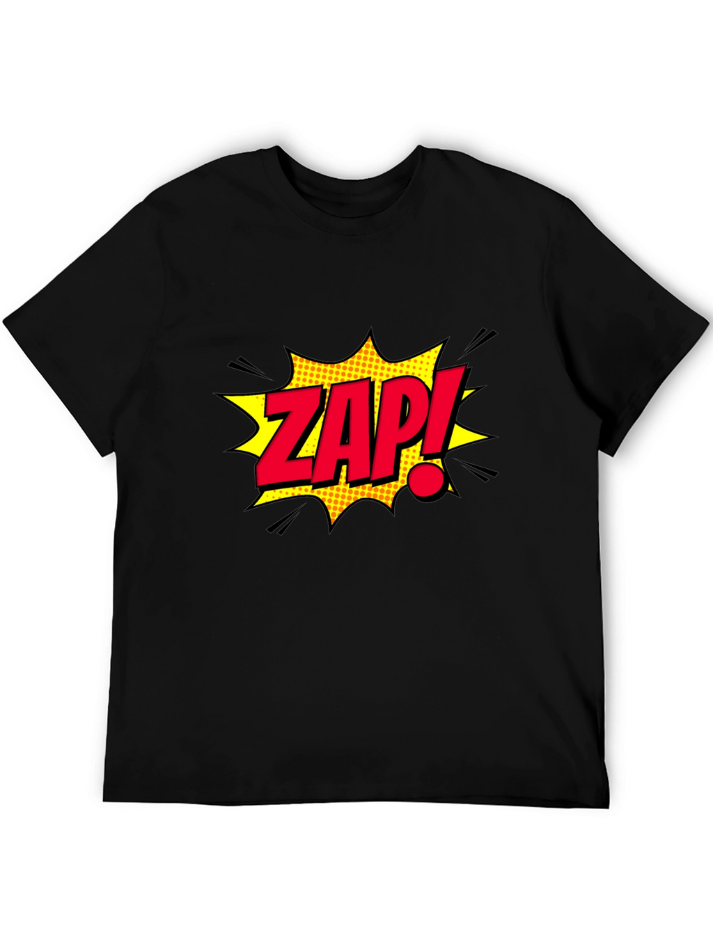 ZAP! Comic Book Style Graphic T-Shirt