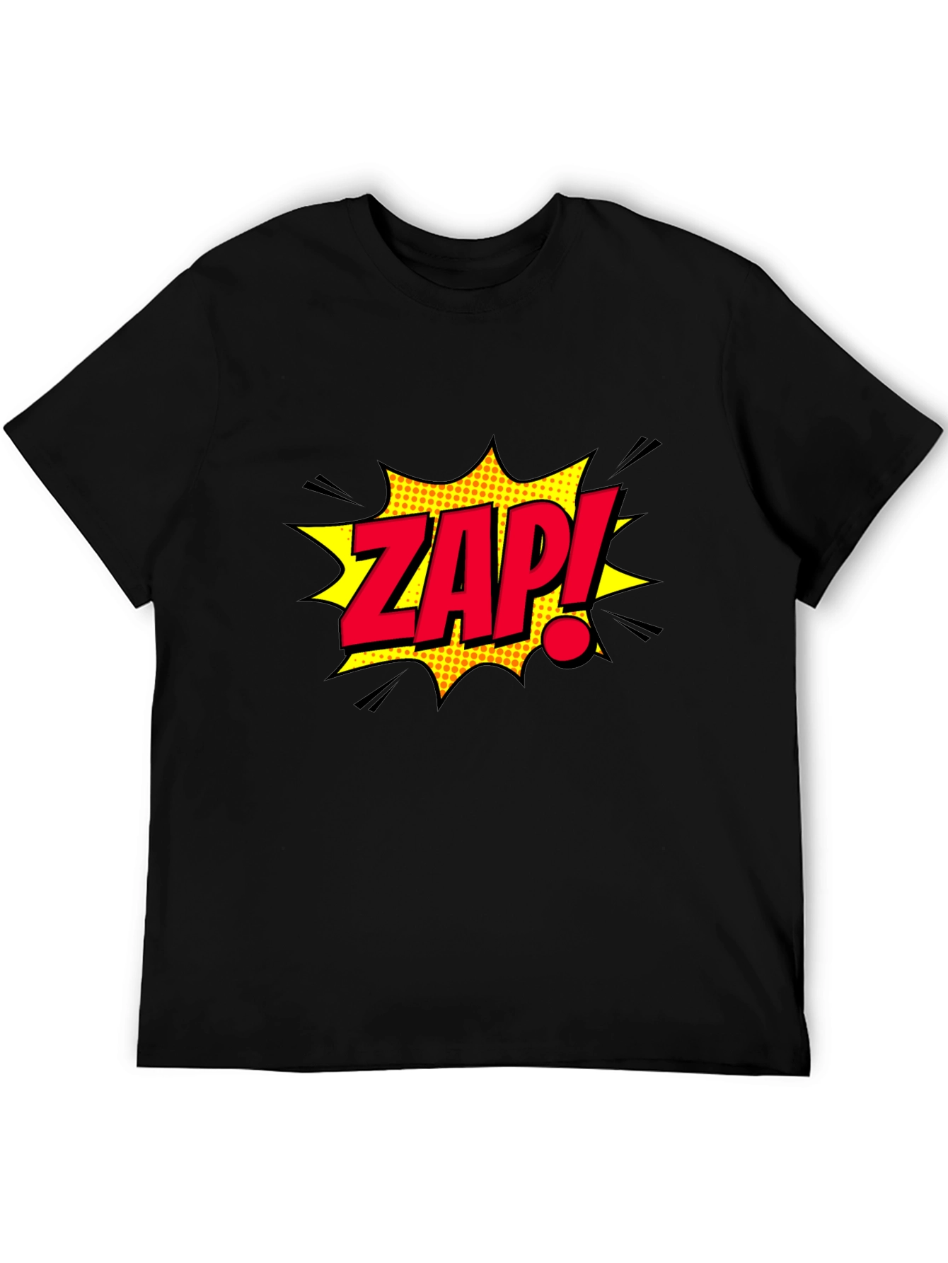ZAP! Comic Book Style Graphic T-Shirt