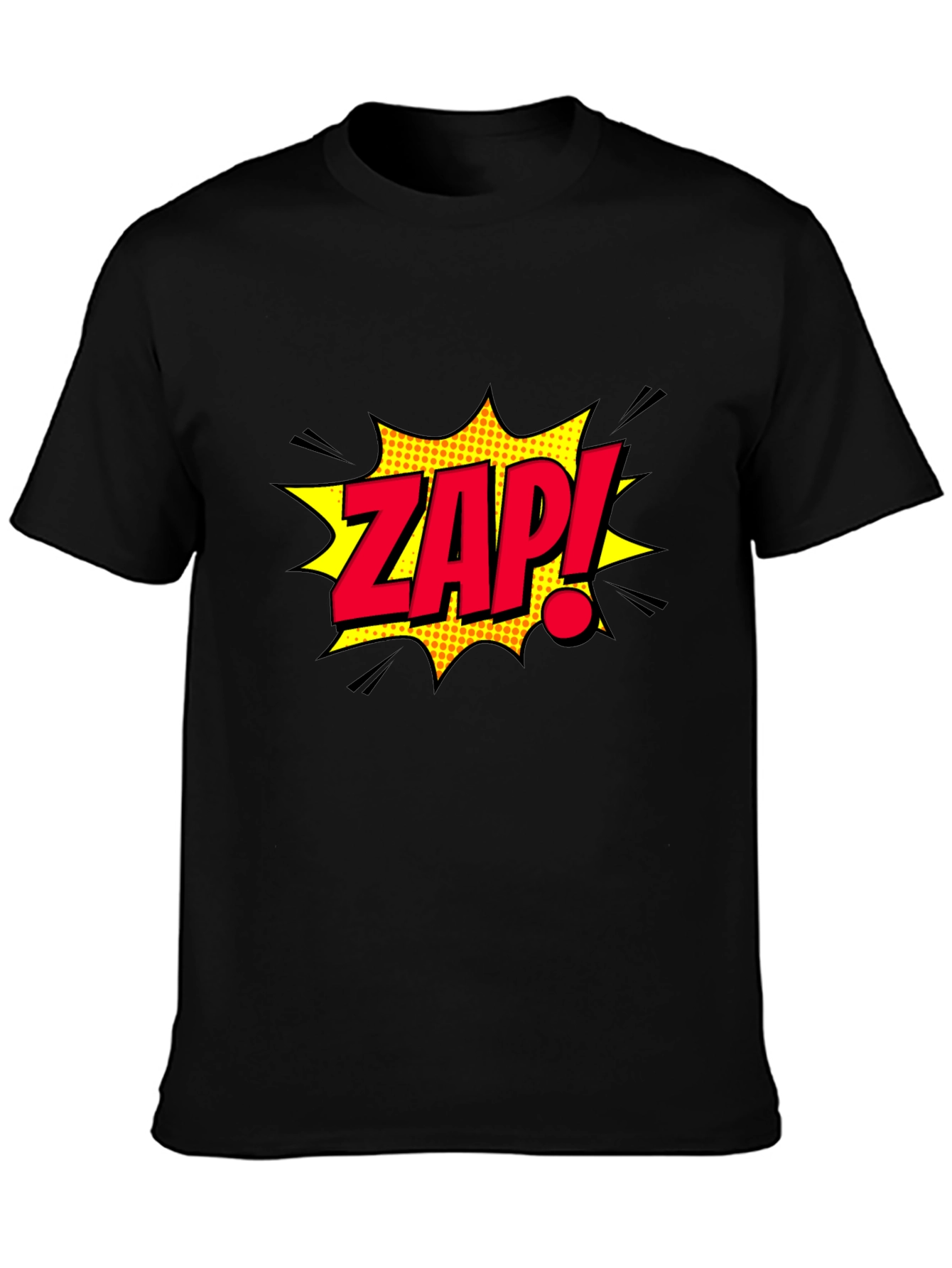 ZAP! Comic Book Style Graphic T-Shirt