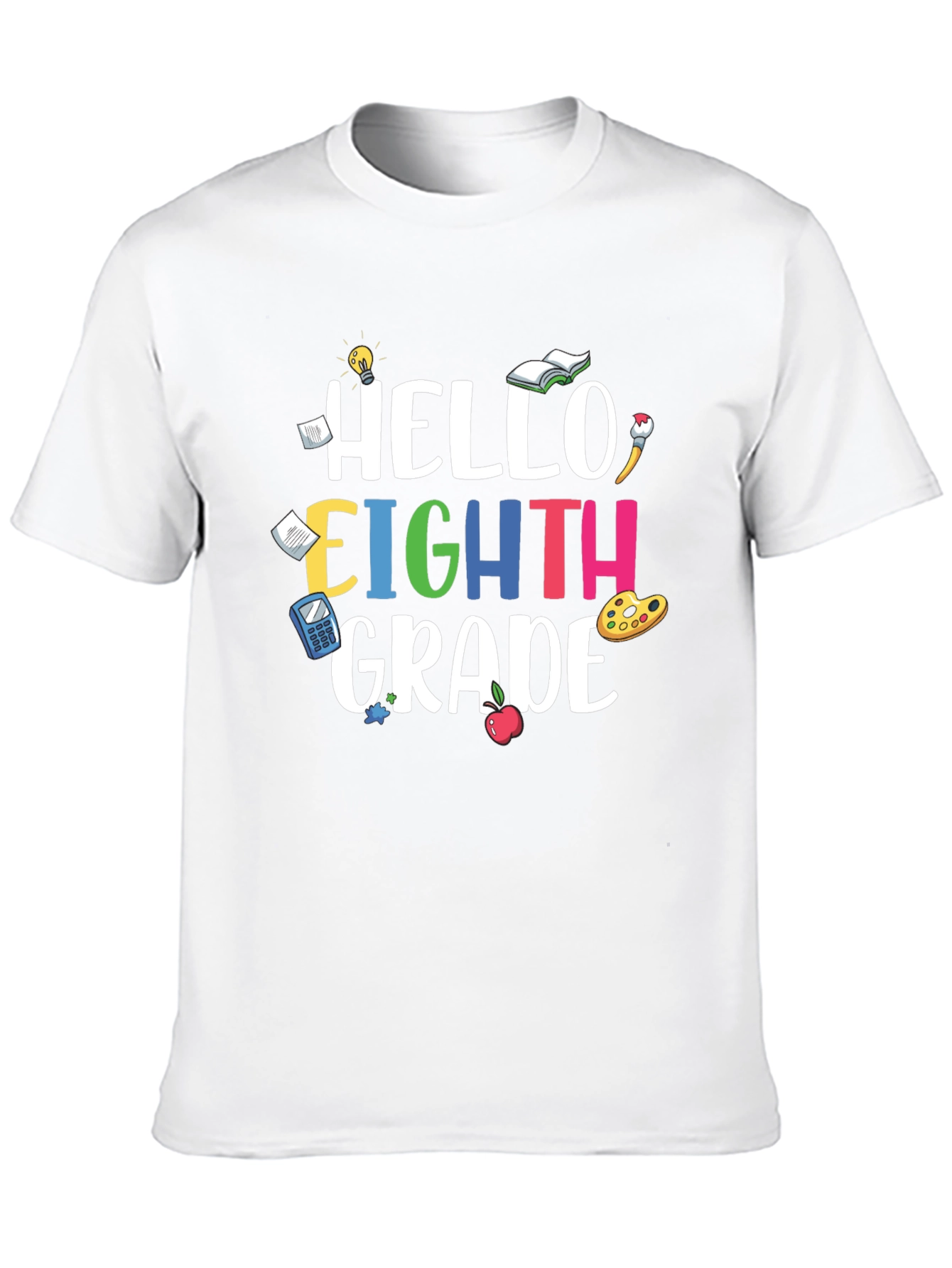 Hello Eighth Grade T-Shirt Back to School Tee